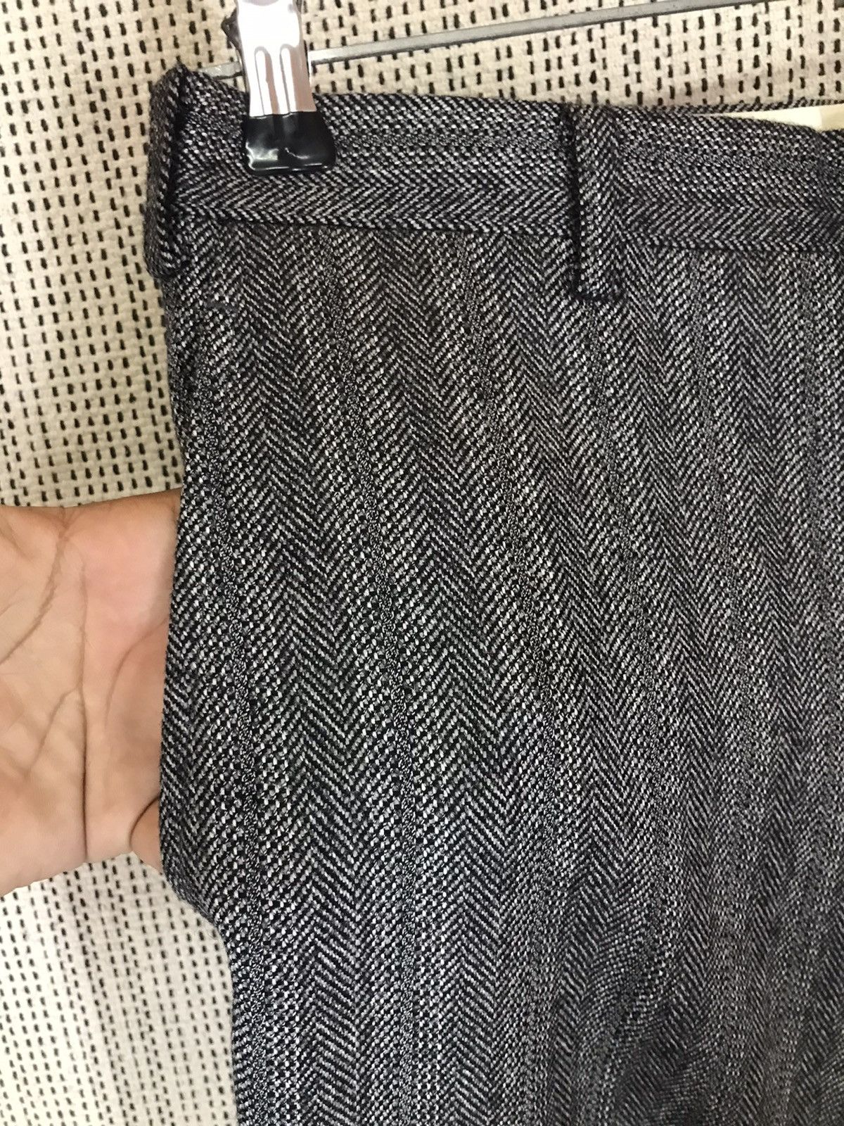 Burberry × Vintage 🔥WOOL PANTS🔥VINTAGE 90s BURBERRY WOOL PANTS Size US 30 / EU 46 - 4 Thumbnail