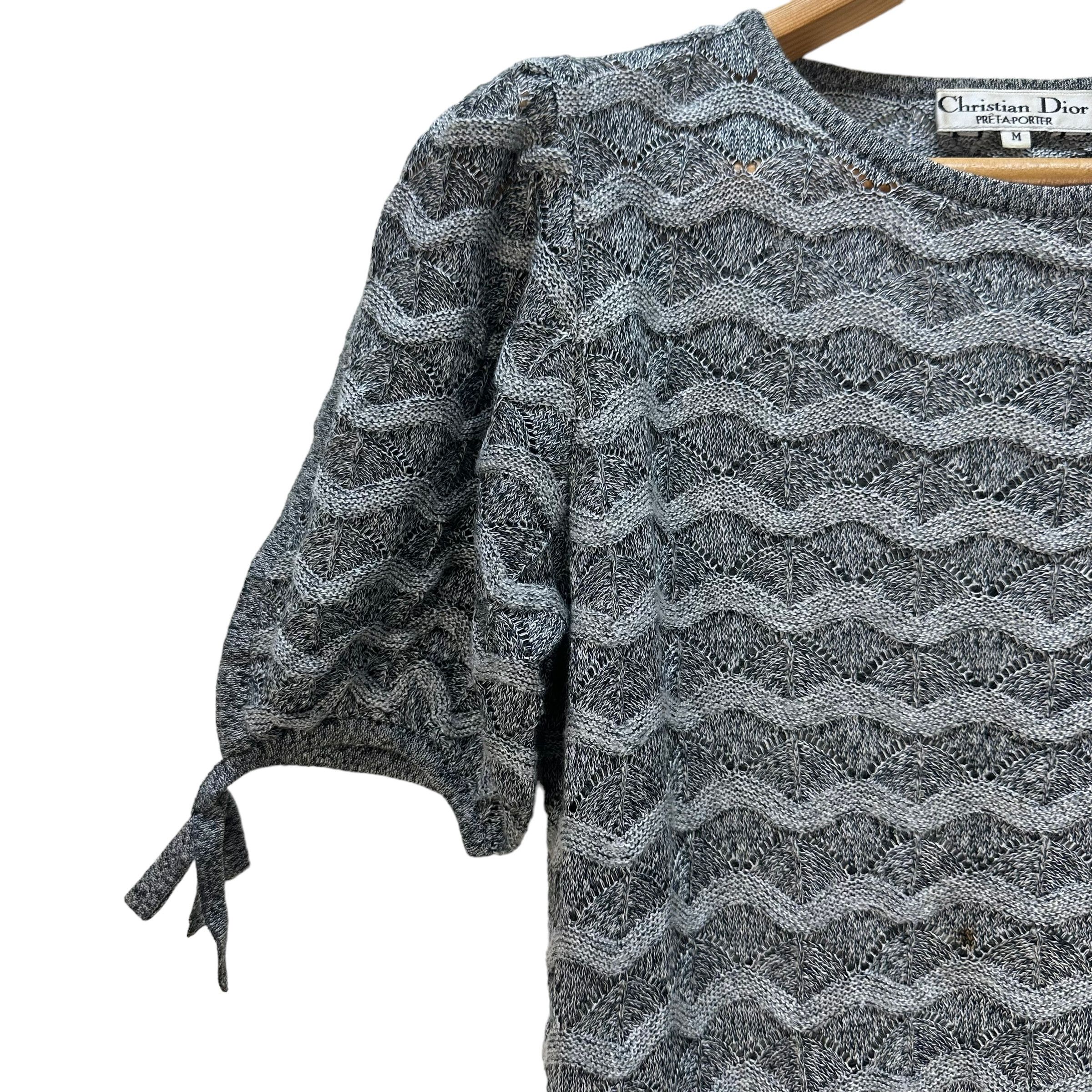 CHRISTIAN DIOR PRET-A-PORTER SHORT SLEEVE KNITWEAR #8780-026