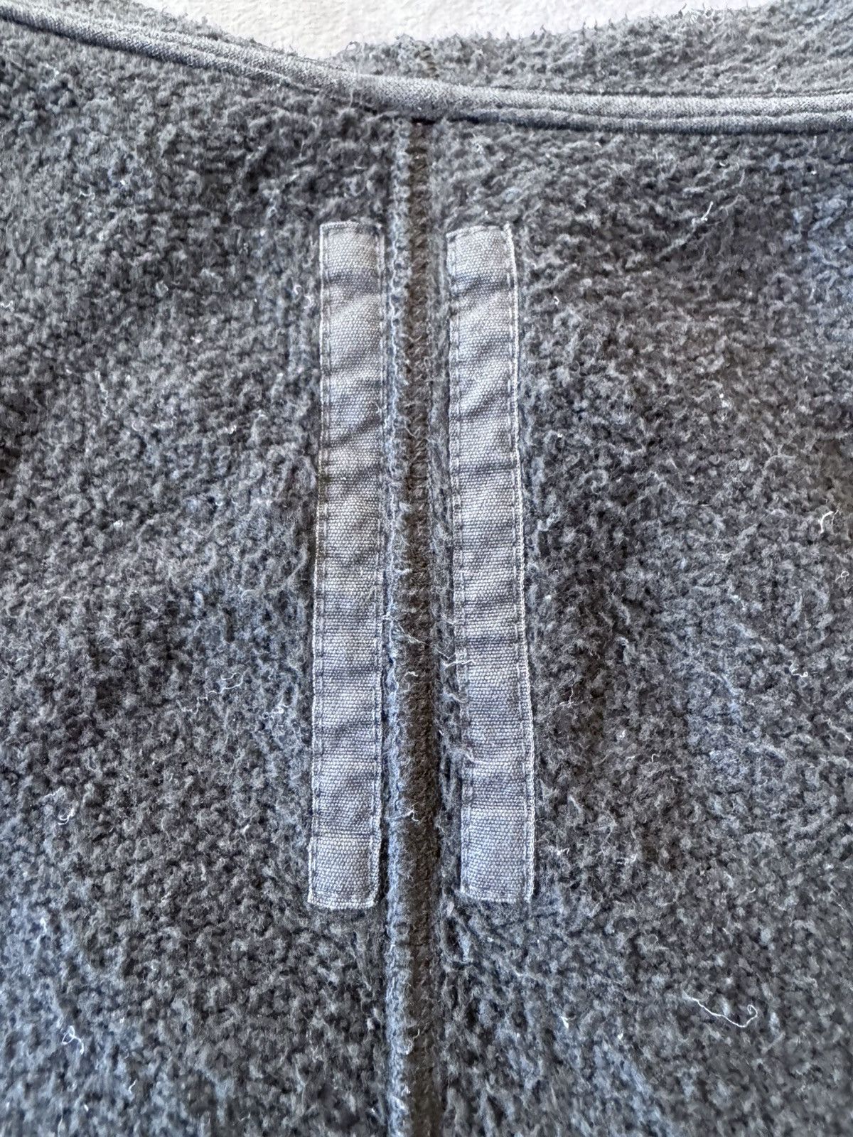 Rick Owens × Rick Owens Drkshdw Rick Owens DRKSHDW Tie Sleeveless Sweatshirt Size US XL / EU 56 / 4 - 3 Thumbnail