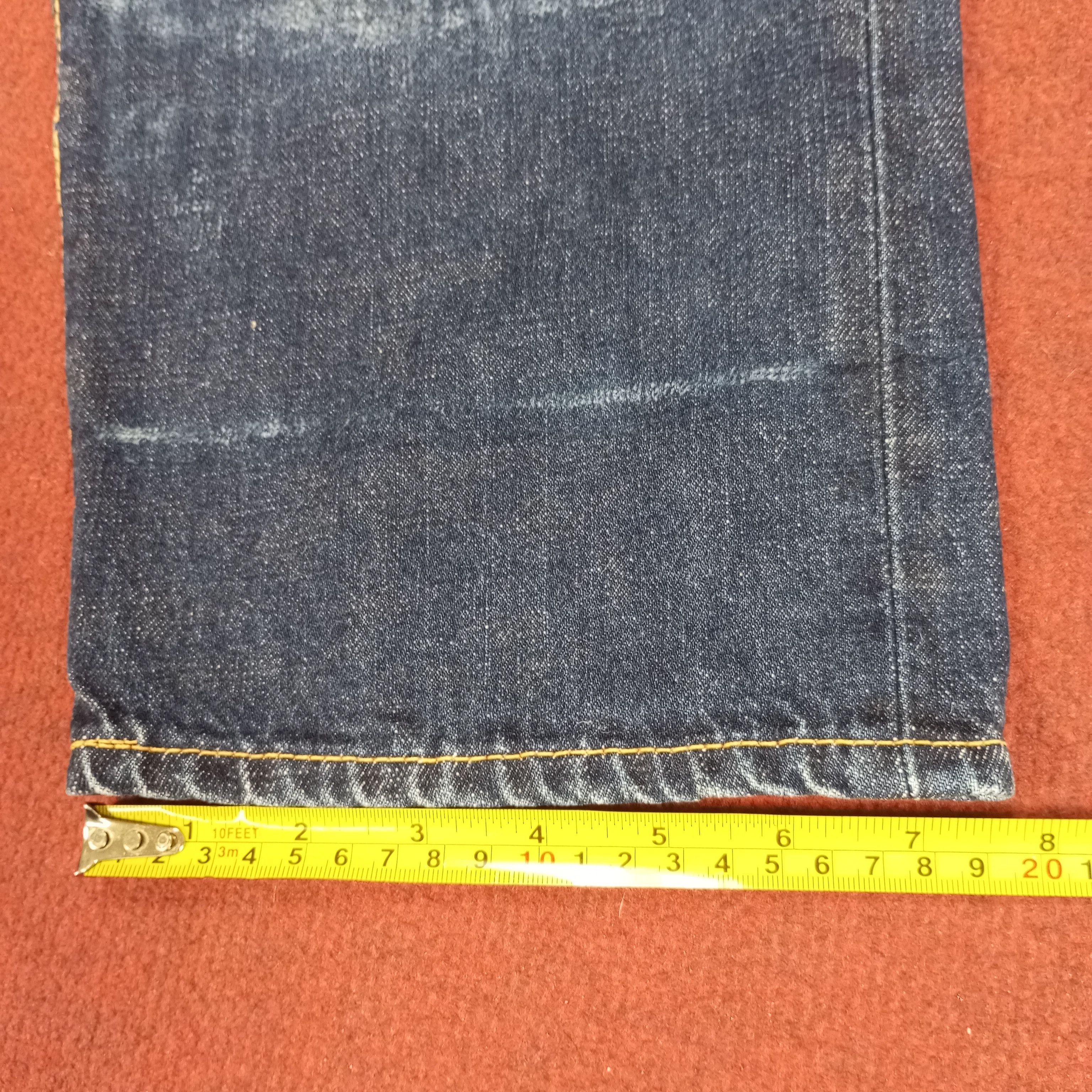 Evisu × Japanese Brand × Vintage Evis Japanese Brand Fashion Style Custom Daicock Jeans Size US 28 / EU 44 - 11 Thumbnail