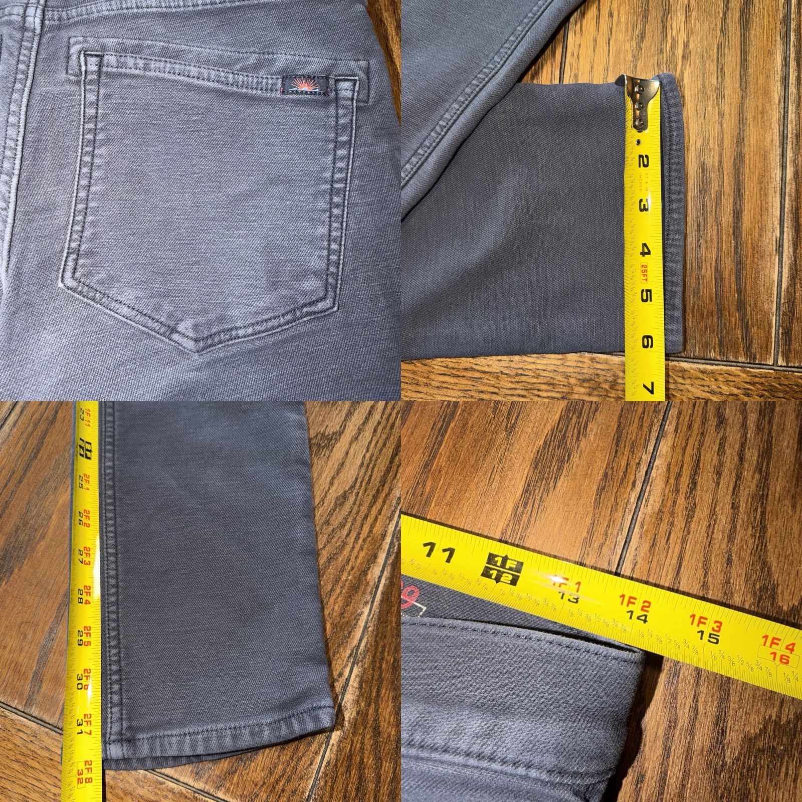Faherty Faherty Jeans Mens Size 29x31 Blue Stretch Denim Regular Straight City Size US 29 - 9 Thumbnail