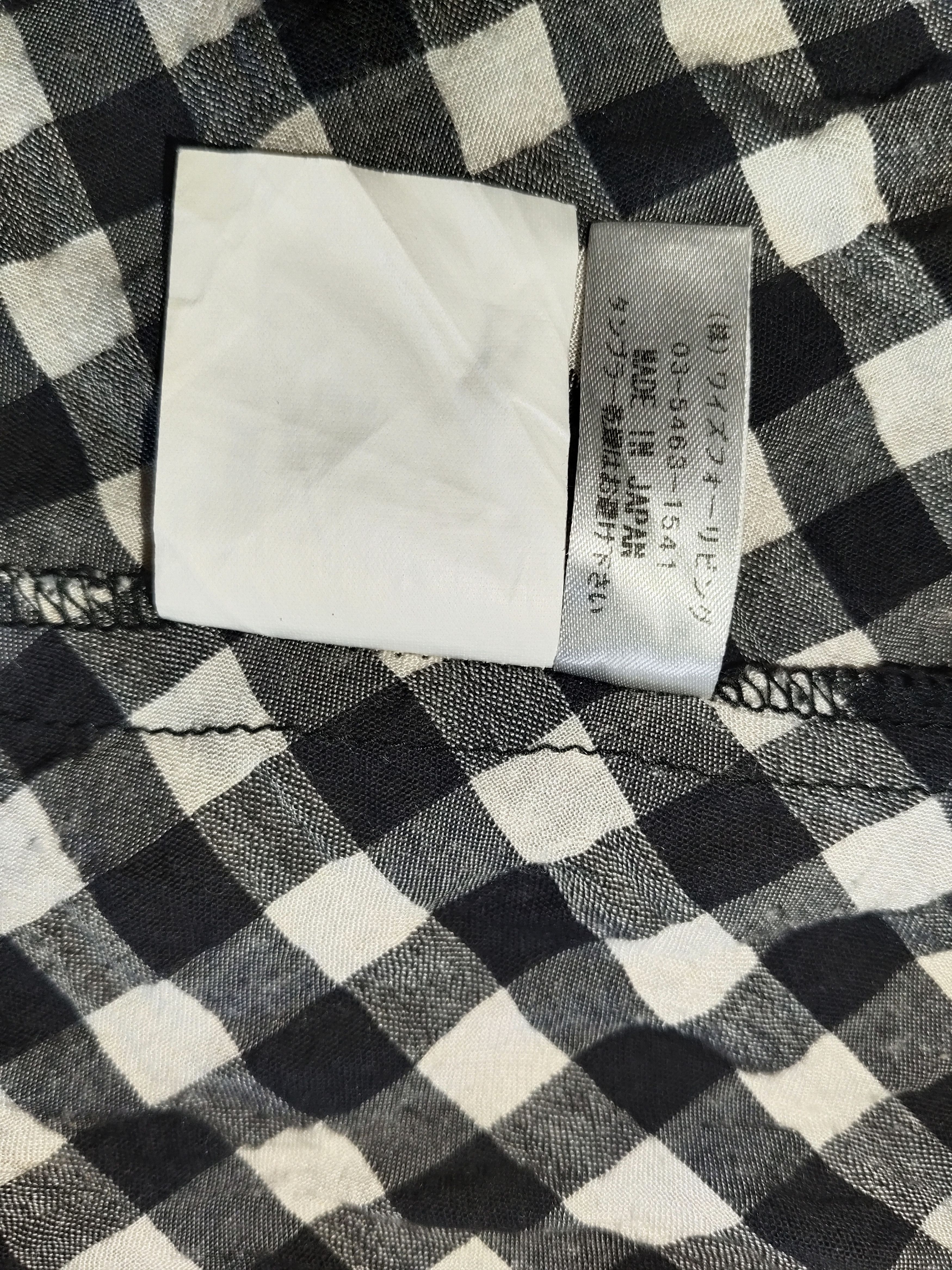 Y's Y's For Living Tartan Blouse (YOHJI YAMAMOTO ) Size S / US 4 / IT 40 - 10 Thumbnail