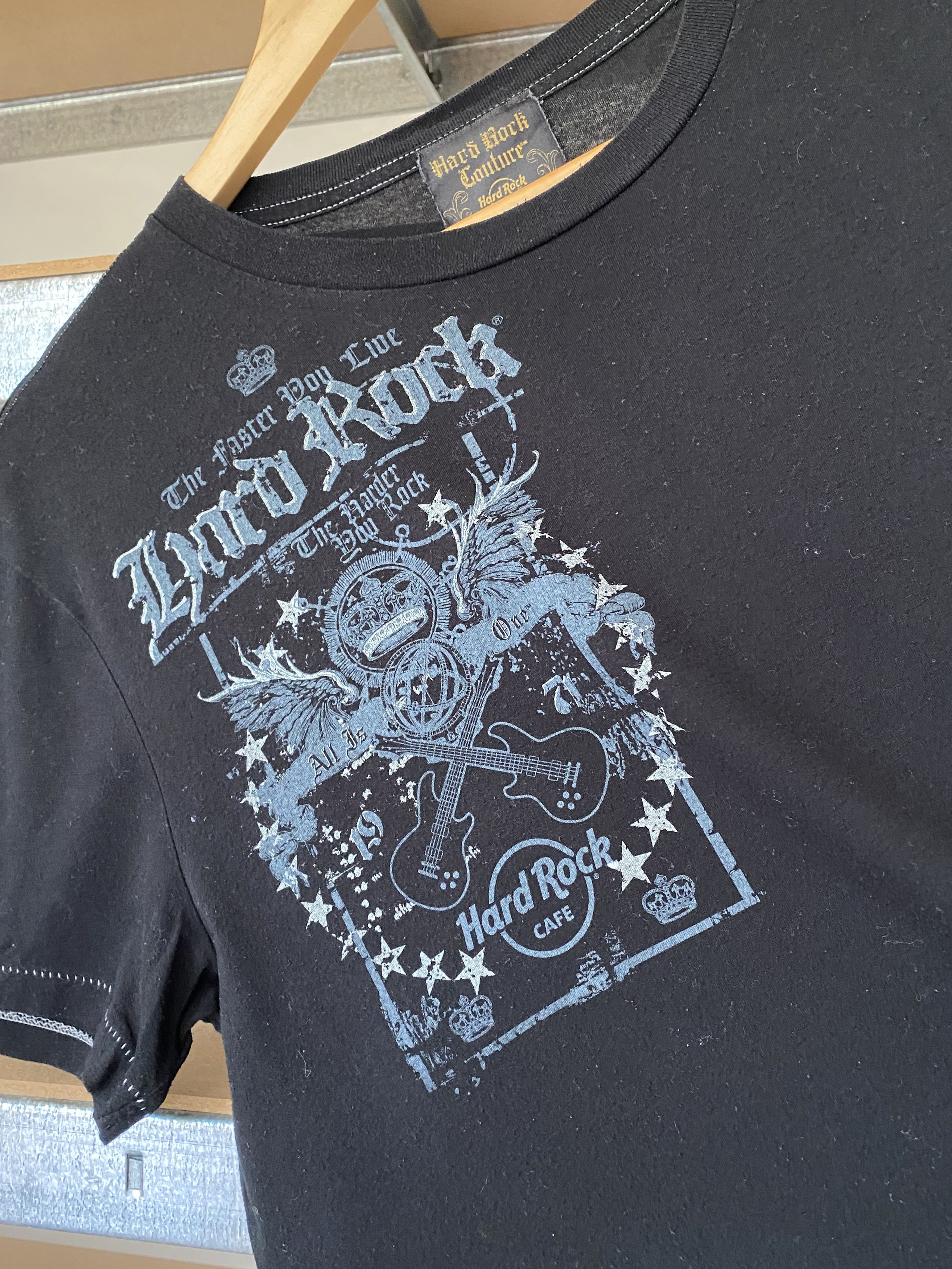 Hard Rock Cafe Hard Rock Cafe Vintage 2000s Couture Hollywood Y2K T-shirt Size US L / EU 52-54 / 3 - 8 Thumbnail