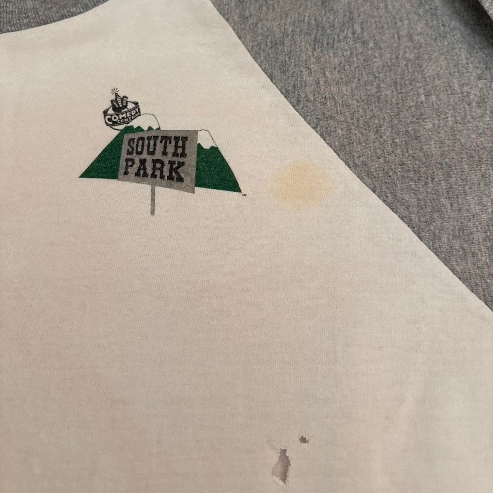 Cartoon Network × Vintage Vintage 1997 South Park Cartoon Shirt Size US XL / EU 56 / 4 - 4 Thumbnail