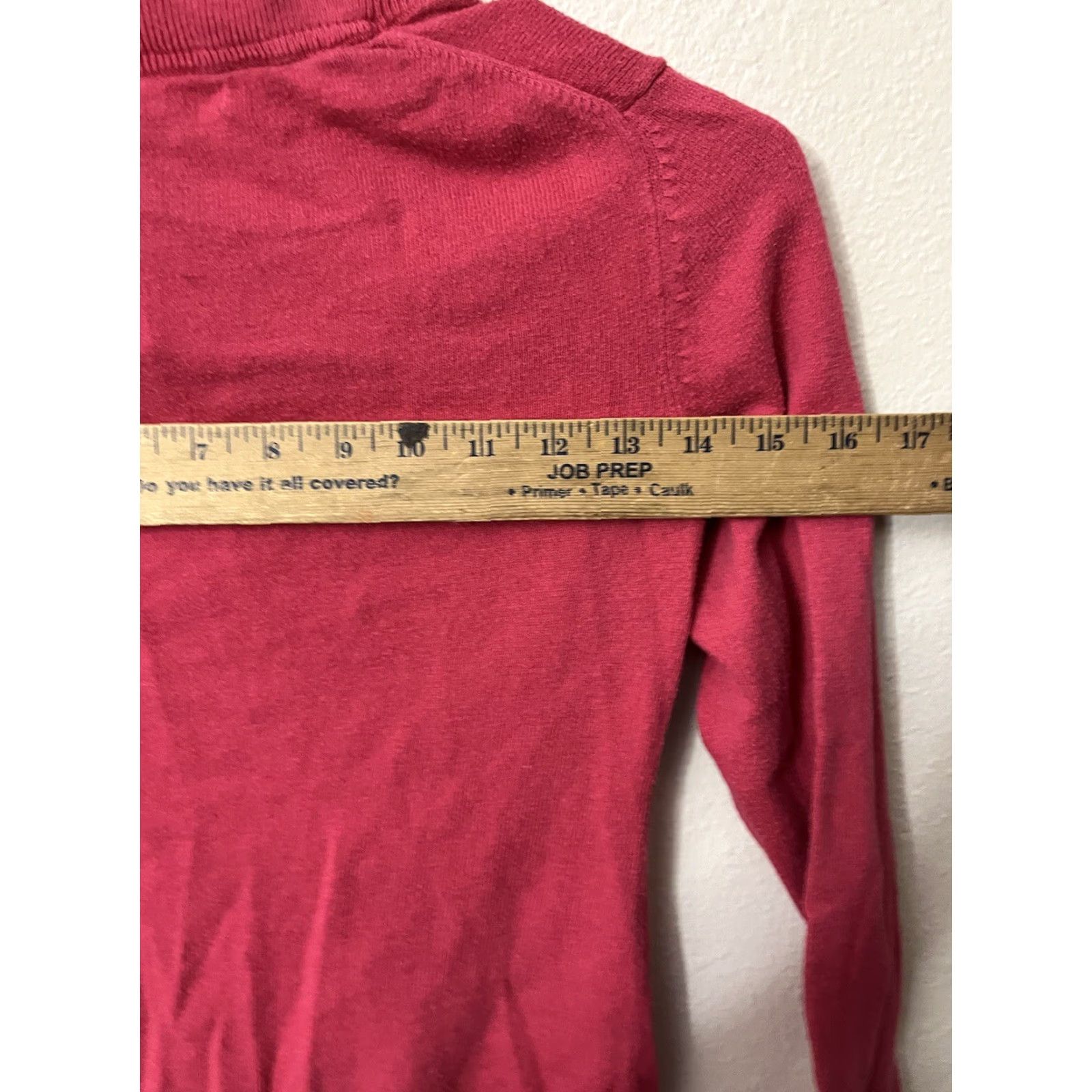 Gap GAP Women's Cardigan Sweater XS Lightweight Button Down Long Sleeve Teal Pink Size XS / US 0-2 / IT 36-38 - 5 Thumbnail