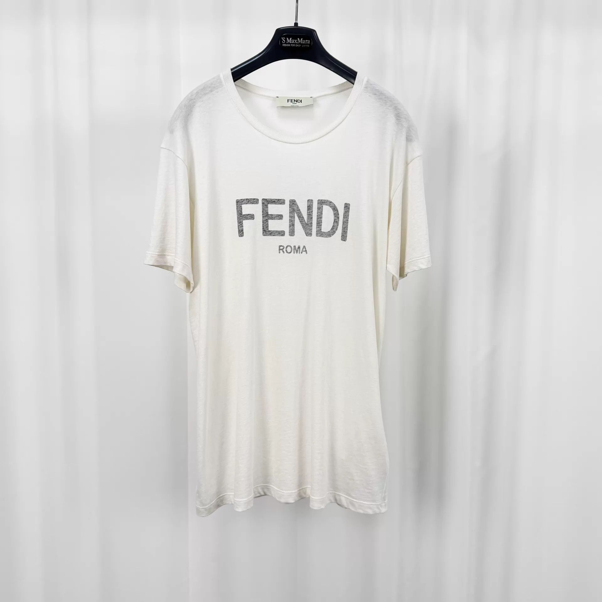 Fendi Fendi Printed Logo Short Sleeve Tee M 99 New Size US M / EU 48-50 / 2 - 1 Thumbnail