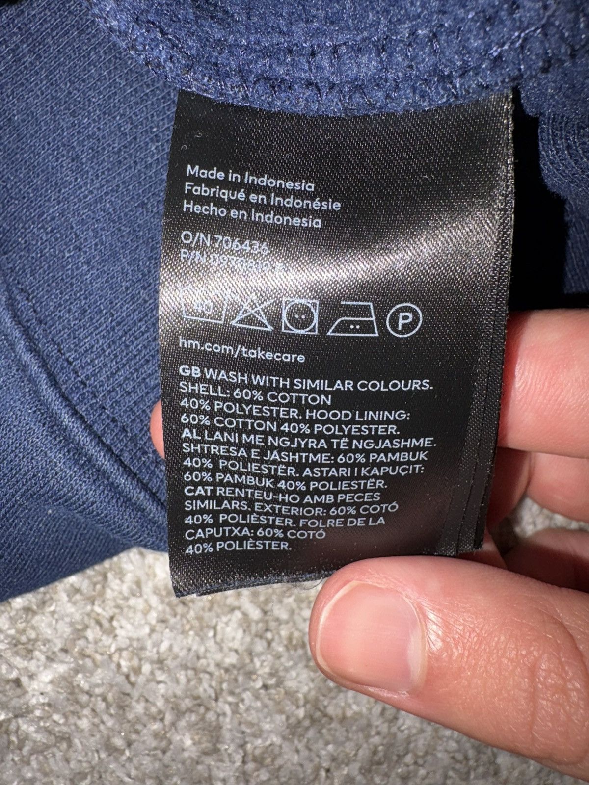 H&M 2 set of blank hoodies Size US S / EU 44-46 / 1 - 4 Thumbnail