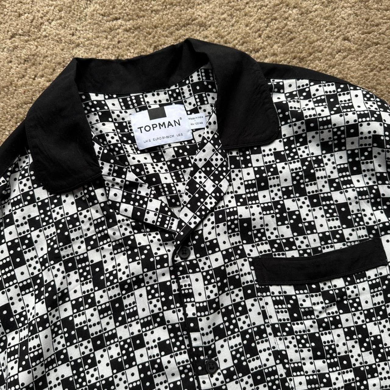 Topman Dominoes Button Down Shirt Topman Size US S / EU 44-46 / 1 - 2 Thumbnail