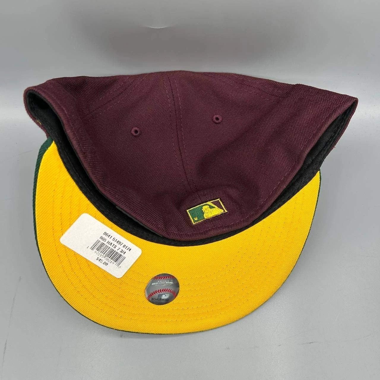 New Era Chicago Cubs Hat Men 7 3/4 Red Green MLB Fitted Cap New Size ONE SIZE - 6 Thumbnail