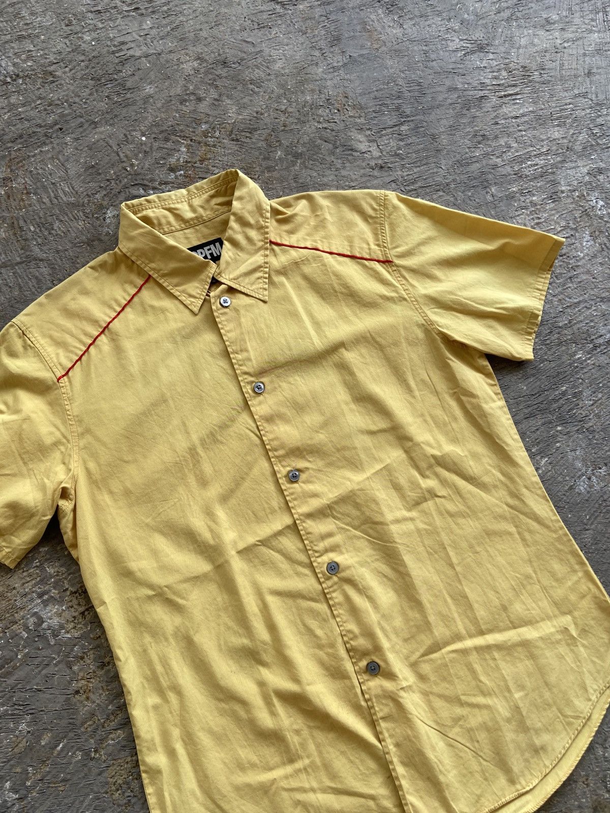 Japanese Brand 2000s PPFM - Bowling Style Button Shirt Size US M / EU 48-50 / 2 - 2 Thumbnail
