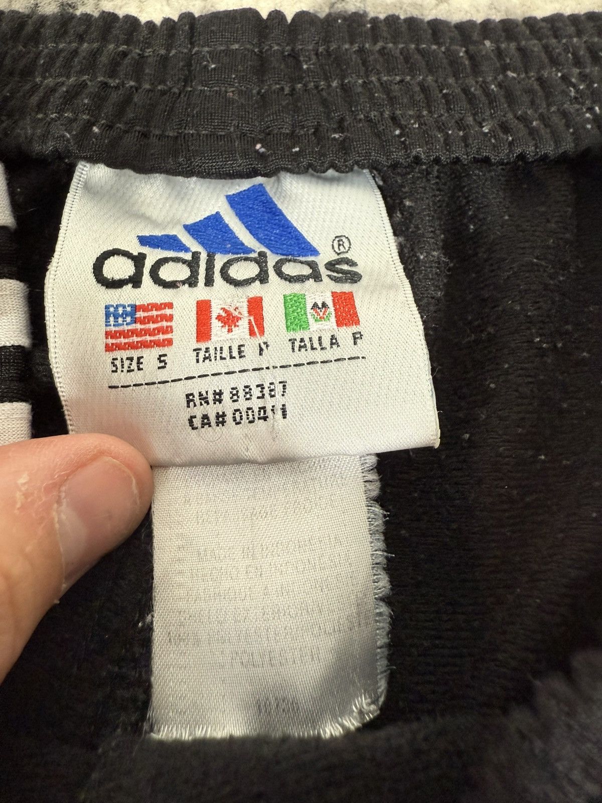 Adidas Vintage 90s Adidas Tracksuit Trackpants Size US 30 / EU 46 - 4 Thumbnail