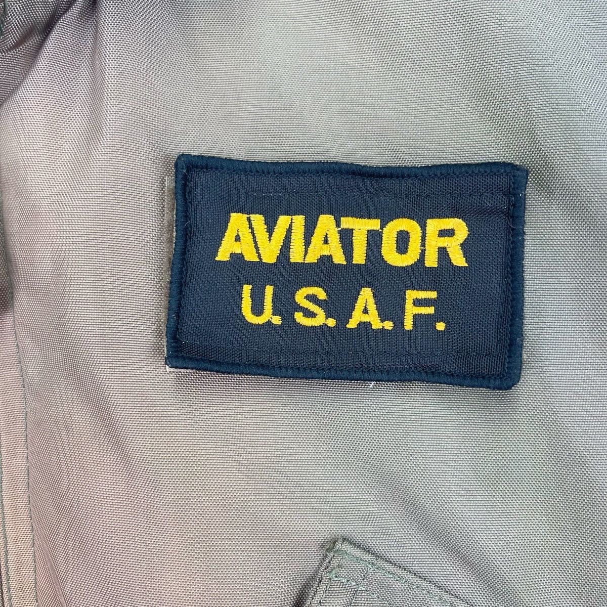 Buzz Rickson's × Vintage 80’s USAF Faded Flyers Bomber Jacket Size US M / EU 48-50 / 2 - 7 Thumbnail