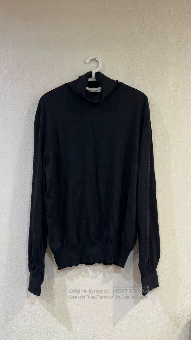 Hermes Black Knit Sweater with Wool