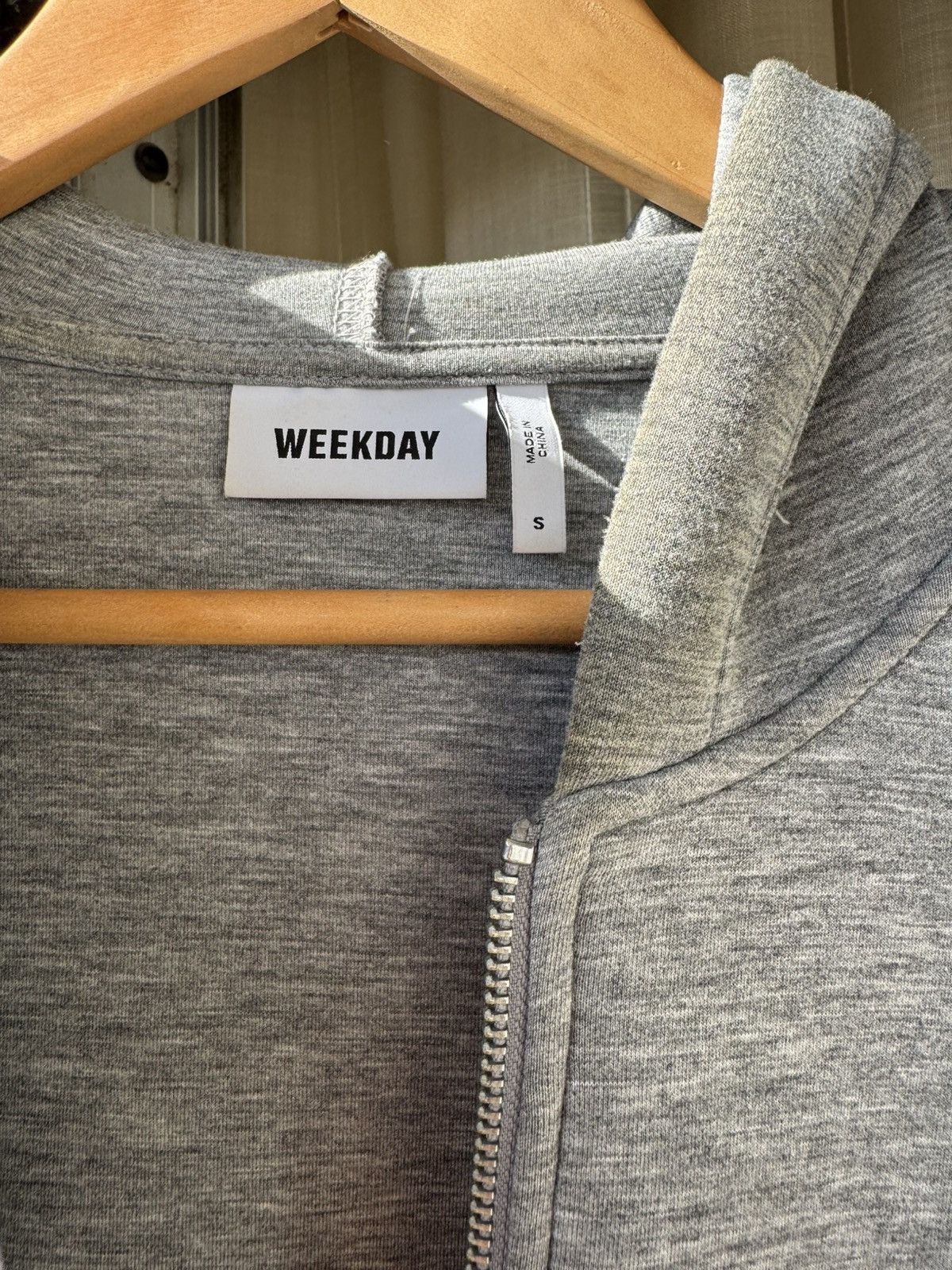 Weekday Scuba Hoodie Zipper Weekday Grey Size US S / EU 44-46 / 1 - 6 Thumbnail