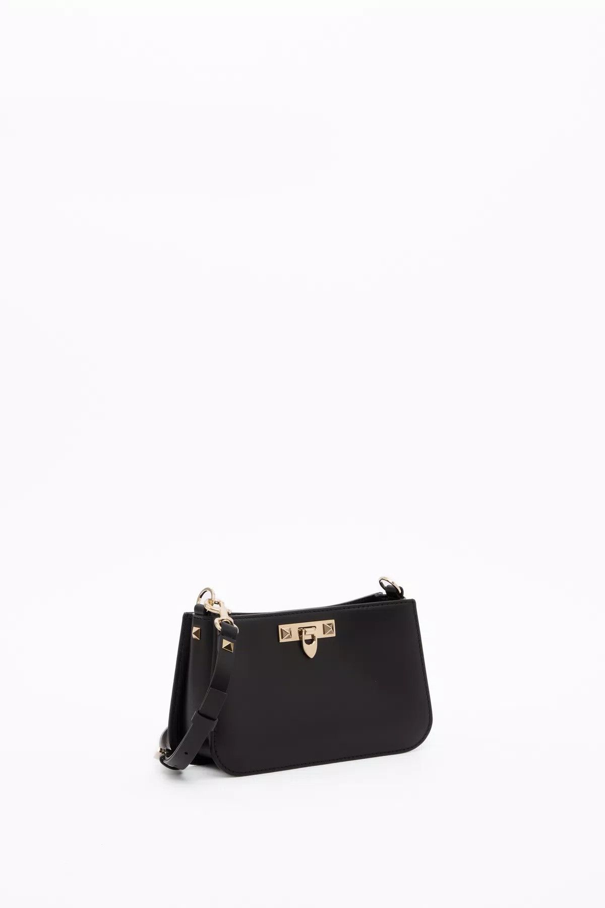 Valentino oc11z0725 Size:OS/Fierce Small Calfskin Bag in Black Size ONE SIZE - 2 Thumbnail