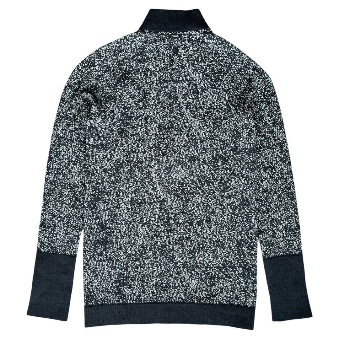 Lululemon Lululemon Gray Black Nylon 1/4 Zip Pullover Jacket, US4 Size S / US 4 / IT 40 - 3 Thumbnail