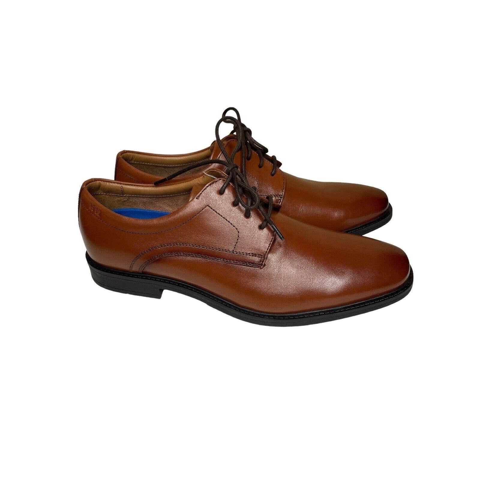 Nunn Bush Nunn Bush Baxter Oxford Lace Up Leather Dress Shoes Comfort