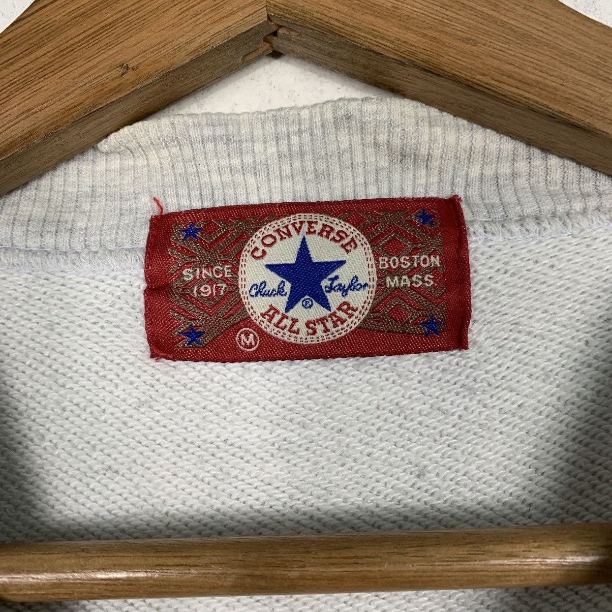 Converse Vintage 90s Converse Big Logo Crewneck Sweatshirt Size US M / EU 48-50 / 2 - 11 Thumbnail