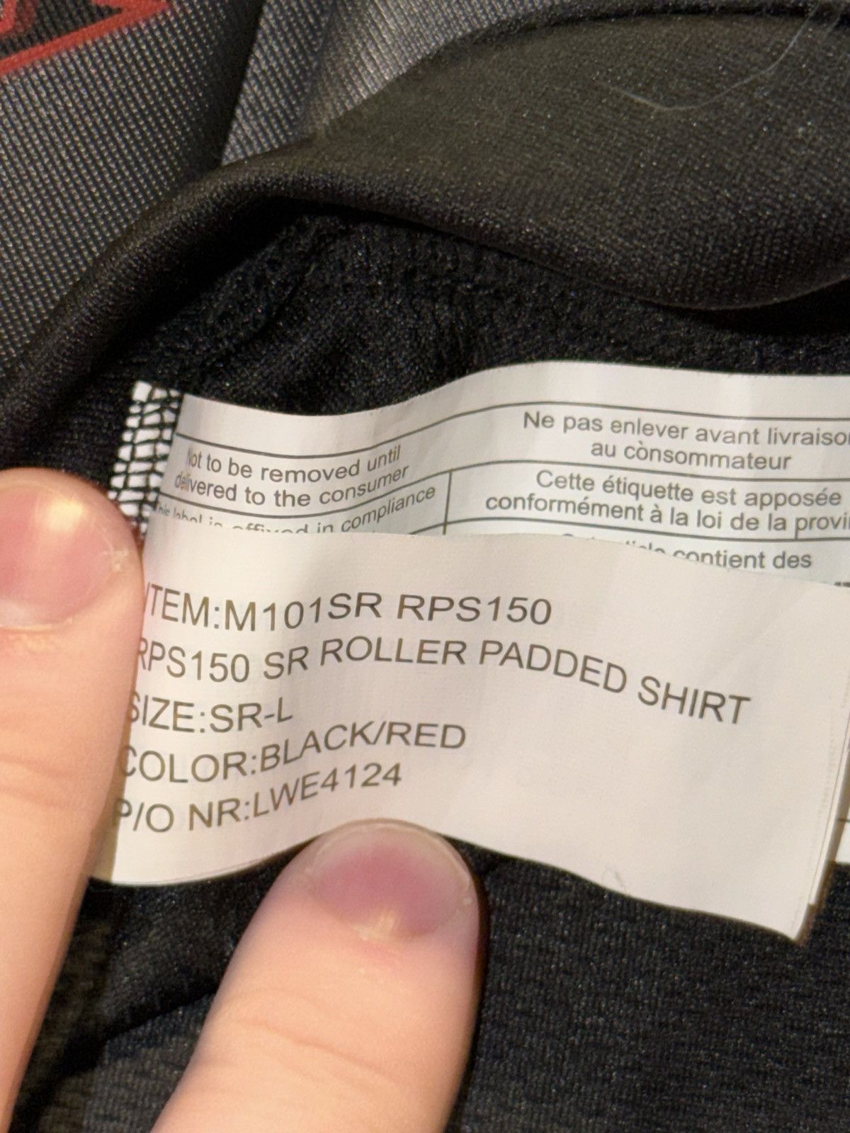 Ccm CCM Hockey Senior Men’s Size Large Roller Padded Undershirt Size US L / EU 52-54 / 3 - 17 Thumbnail