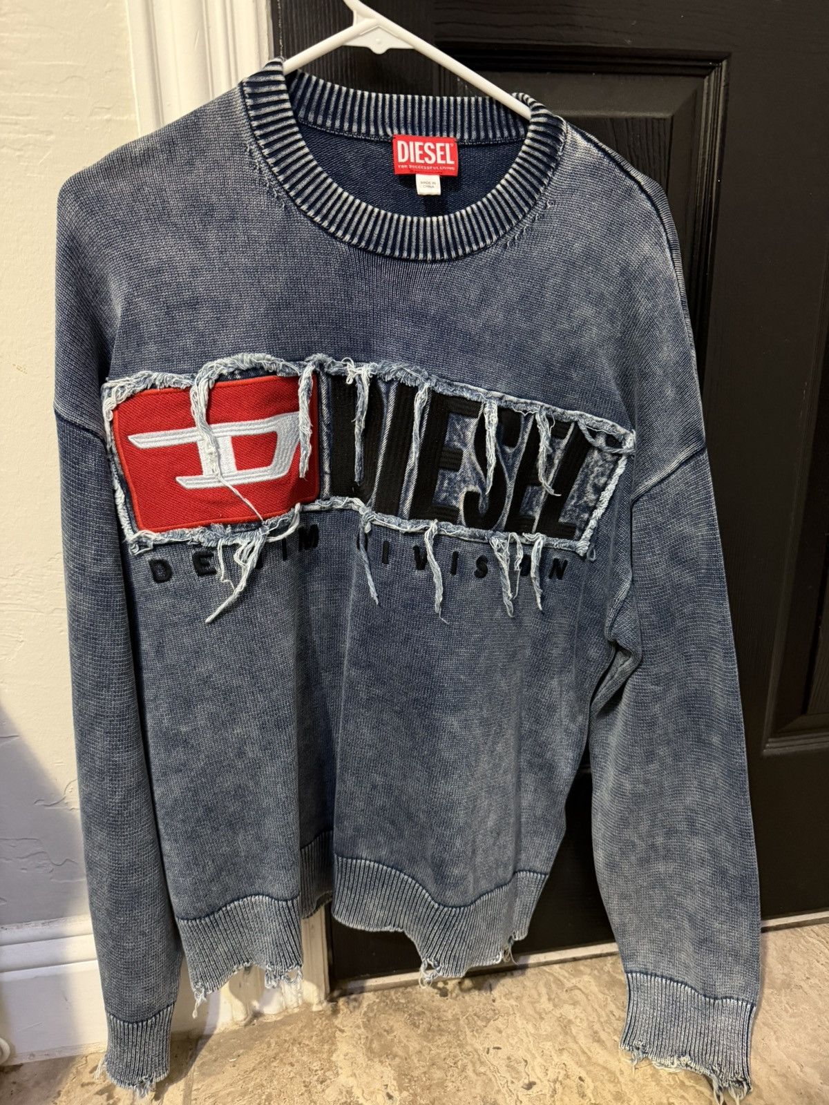 Diesel Size S, Diesel K-Fronzi logo-patch sweatshirt Size US S / EU 44-46 / 1 - 4 Thumbnail