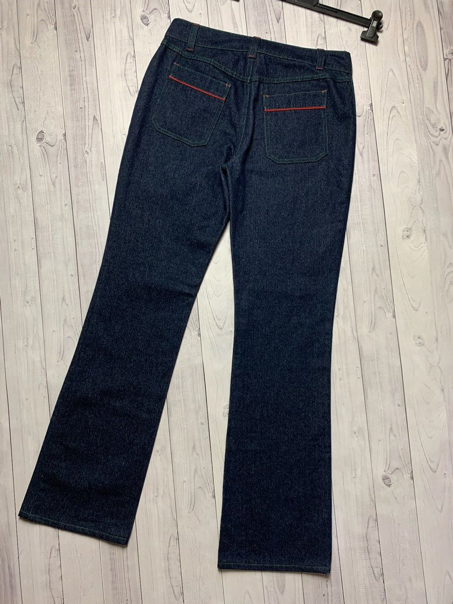 Dolce & Gabbana × Vintage Dolce gabbana vintage woman jeans d&g rare flare denim pants Size 31" - 7 Thumbnail