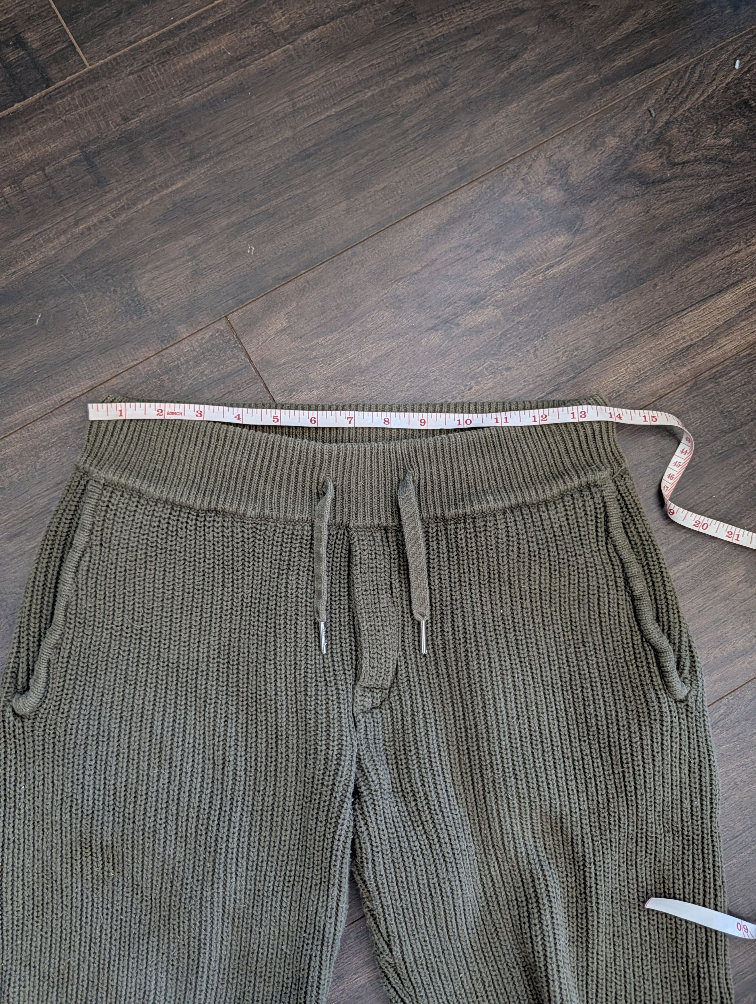 Other SER.O.YA Green cotton knit distressed jogger sweatpants S Size US 30 / EU 46 - 11 Thumbnail