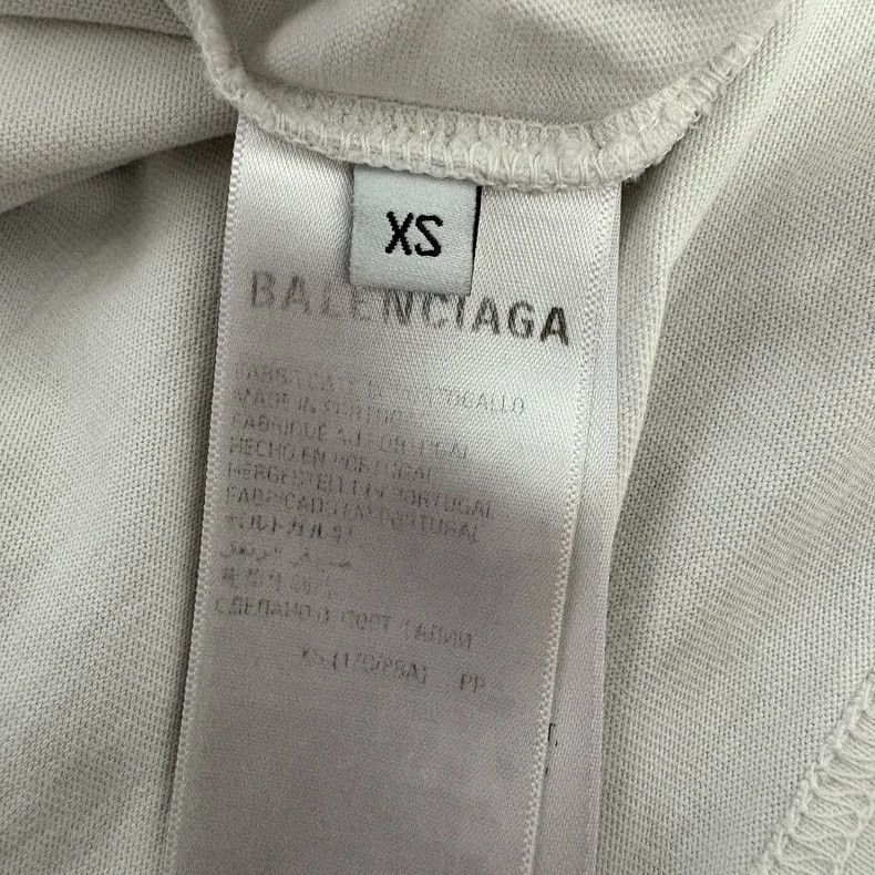 Balenciaga Balenciaga Logo Letter Pattern Printed Round Neck Short-Sl Size US XS / EU 42 / 0 - 4 Thumbnail