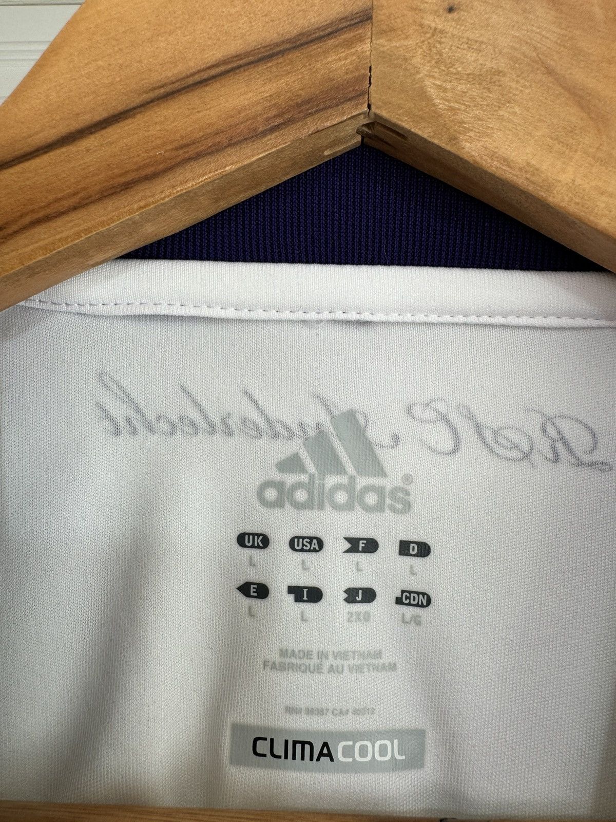 Adidas Anderlecht 2012-2013 Away Soccer Jersey Football Kit Shirt Size US L / EU 52-54 / 3 - 8 Thumbnail