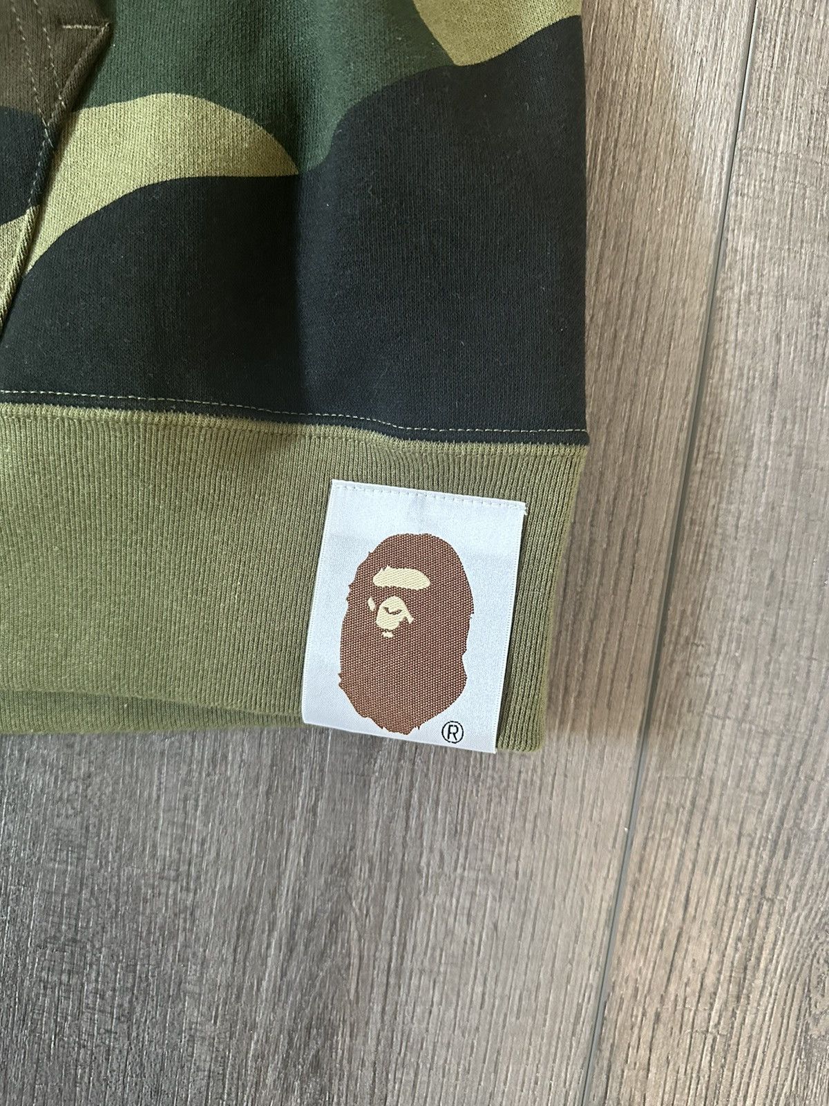 Bape 1st Camo Giant Shark Full Zip hoodie Size US L / EU 52-54 / 3 - 7 Thumbnail