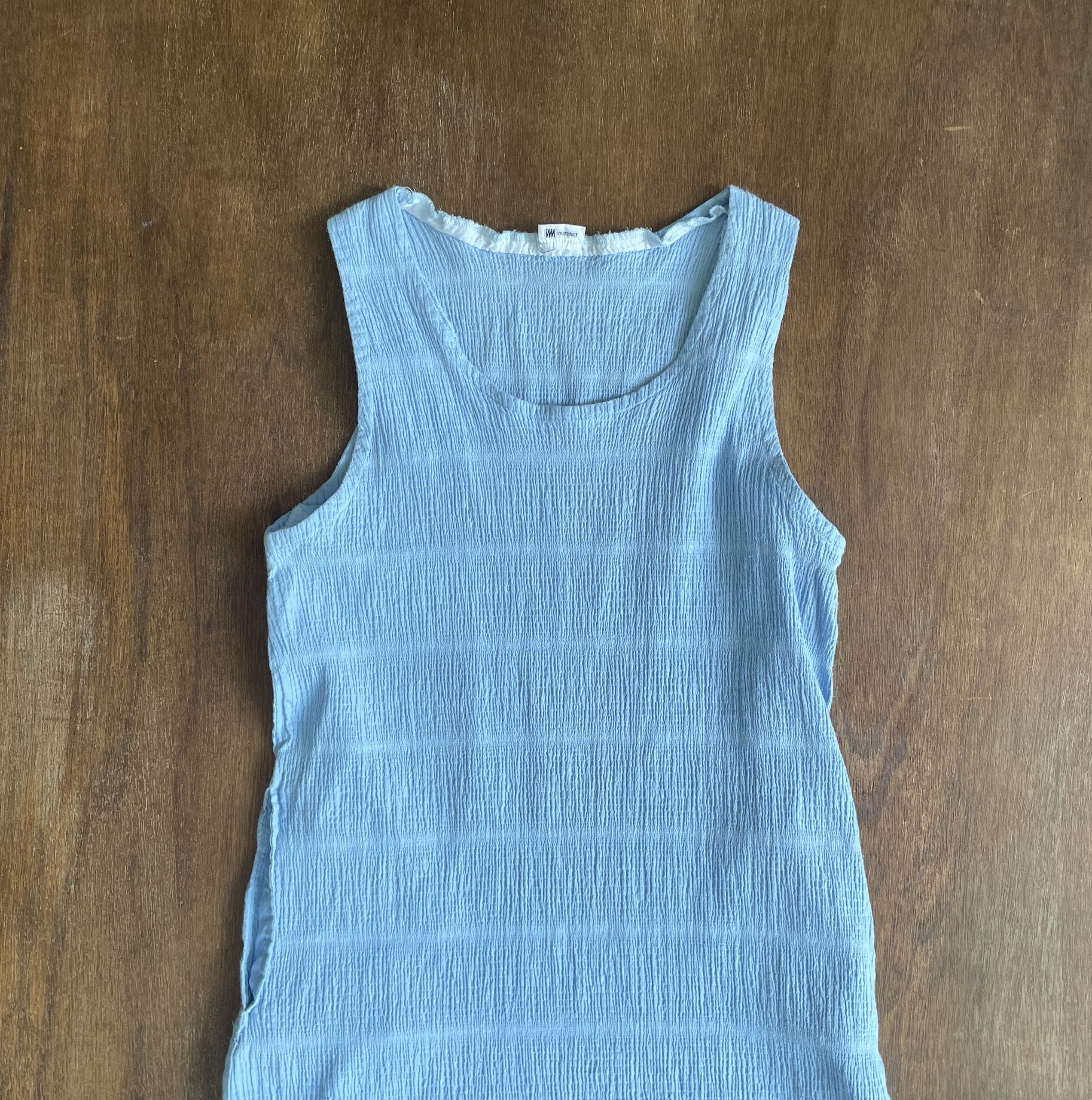 Issey Miyake ISSEY MIYAKE Light Blue Dress Size S / US 4 / IT 40 - 2 Thumbnail