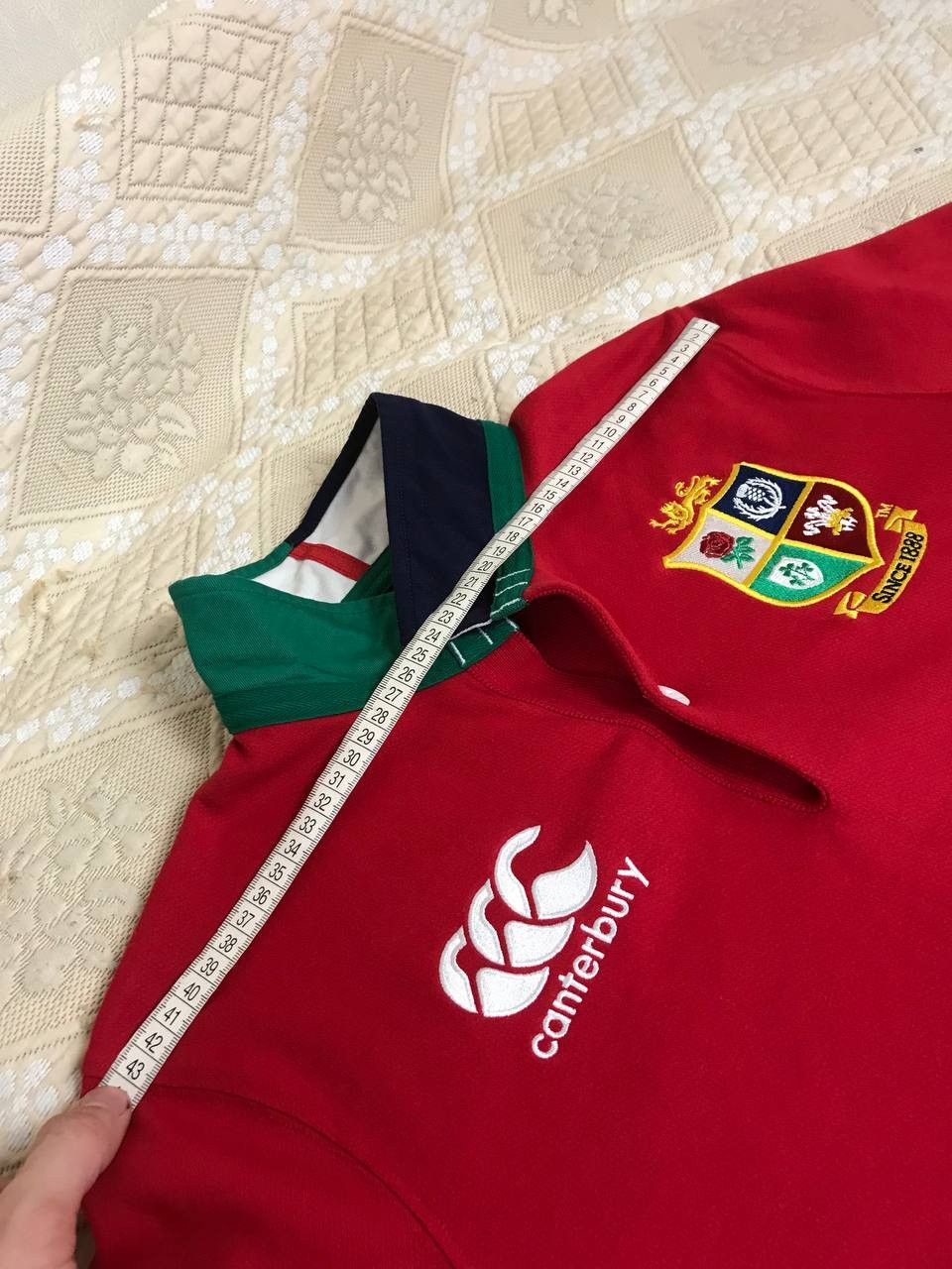 Canterbury of New Zealand 🔥 British Irish Lions Canterbury Rugby Long Sleeve Shirt Y2K Size US S / EU 44-46 / 1 - 10 Thumbnail
