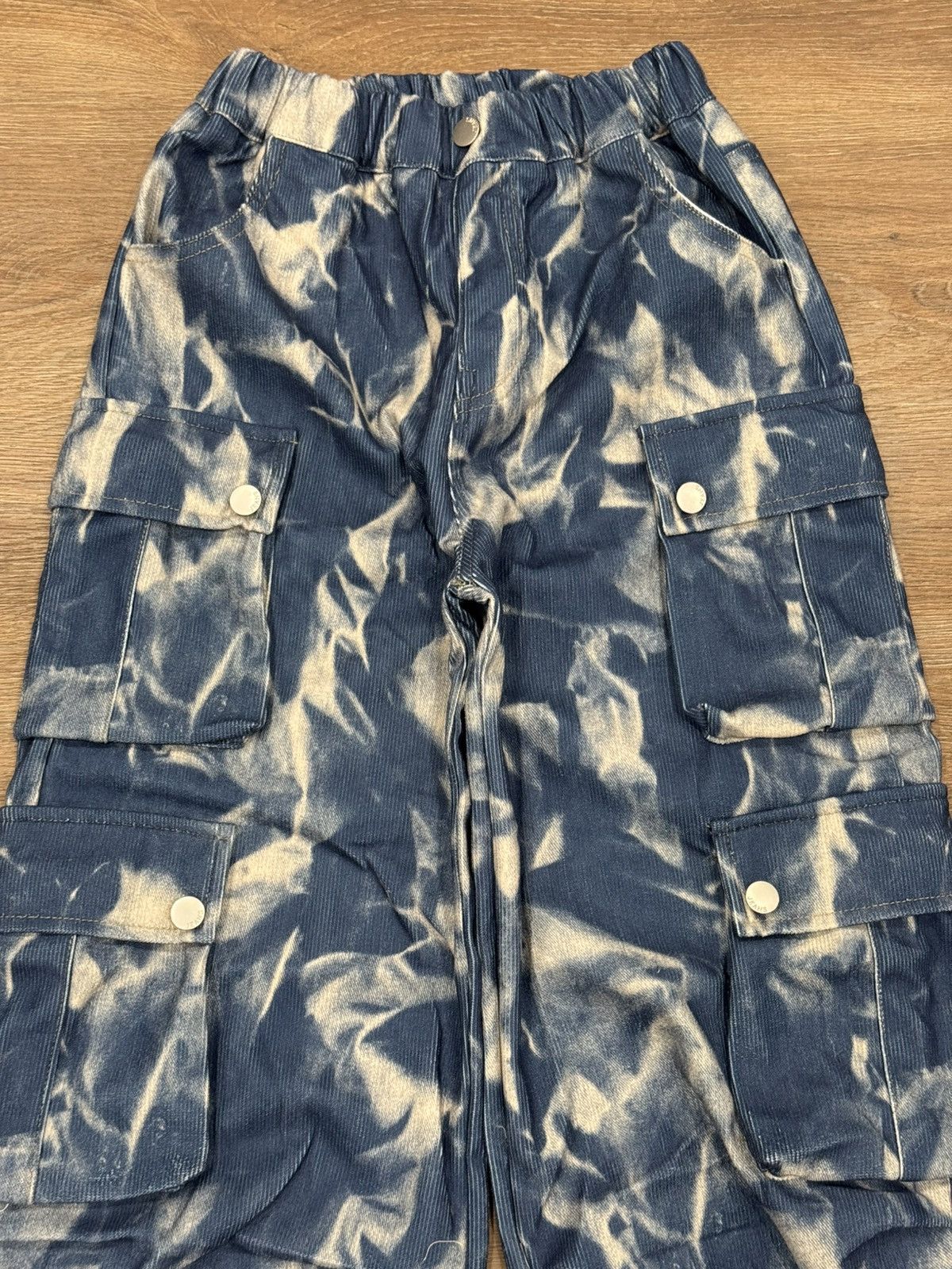 Other Bleached Denim Cargo Pants | Tie-Dye Utility Pants Size US 30 / EU 46 - 5 Thumbnail