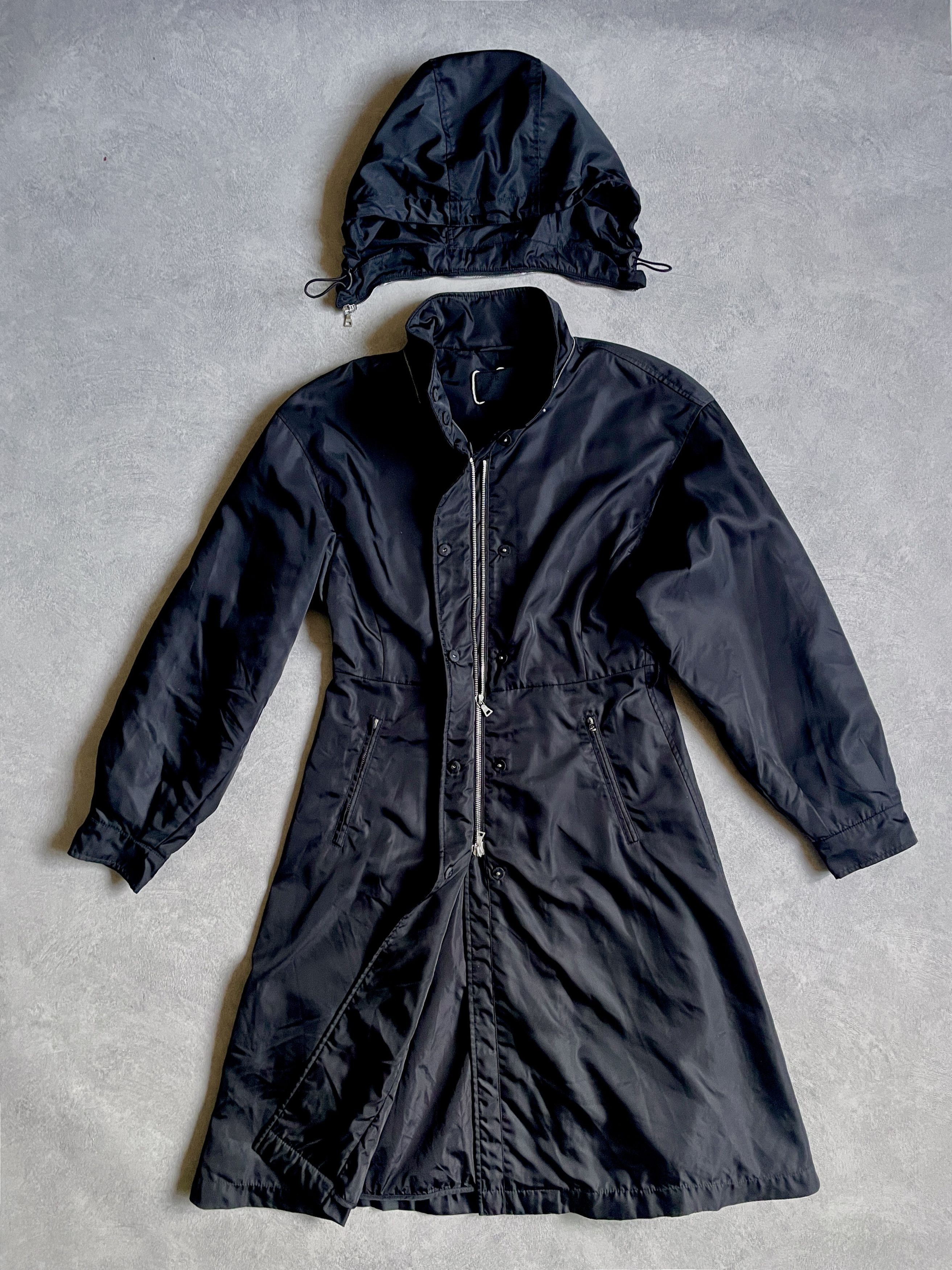 Prada Prada FW 1999/2000 Nylon K-Way Raincoat Size L / US 10 / IT 46 - 5 Thumbnail