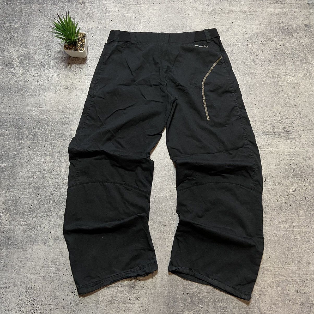 Nike × Vintage 📌 Vintage Nike Studio Y2K Track Pants Size 30" / US 8 / IT 44 - 2 Thumbnail