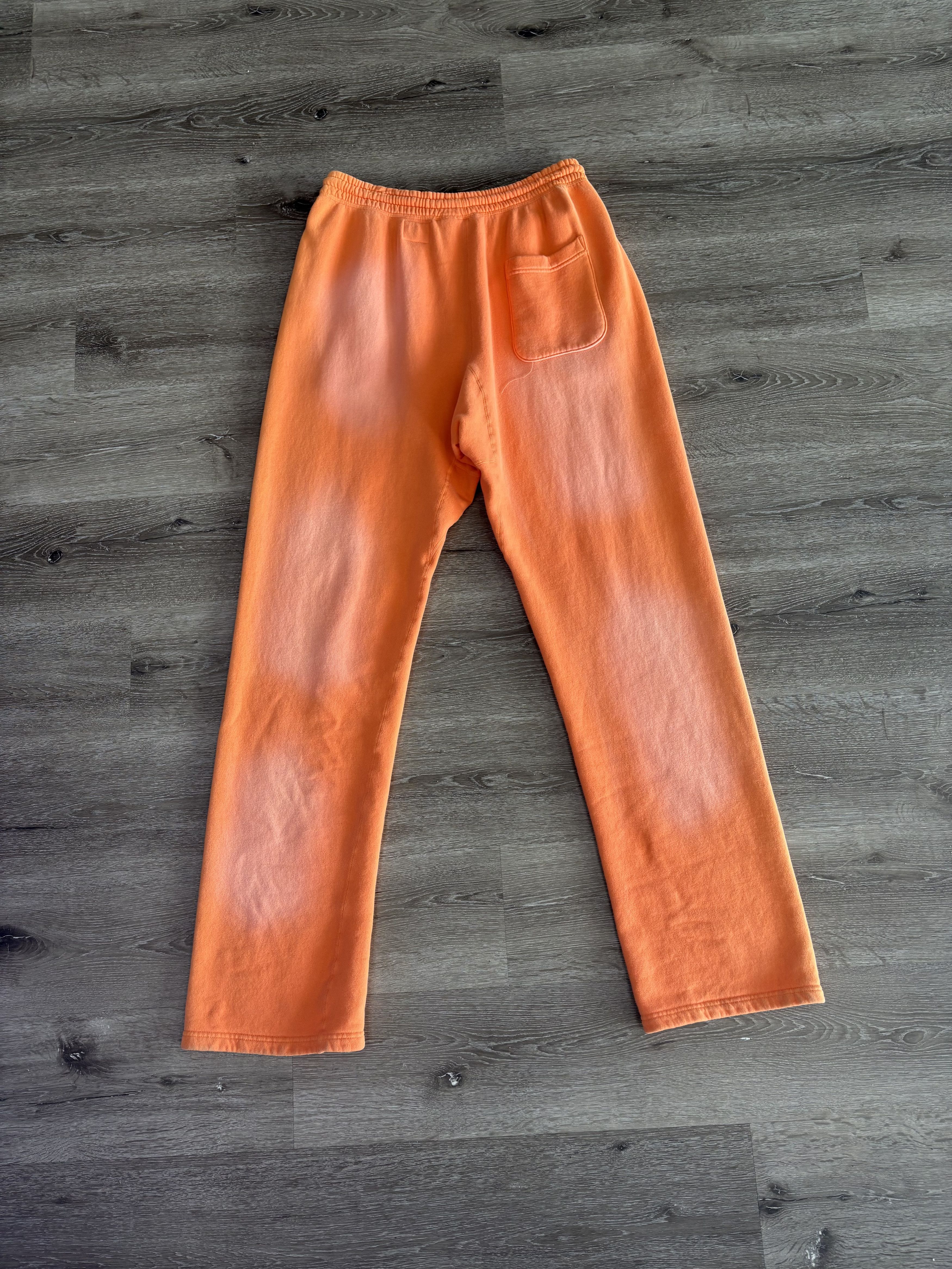 HELLSTAR Hellstar "Fire Orange" Flare Bottom Sweatpant Orange Dye Size US 34 / EU 50 - 2 Thumbnail