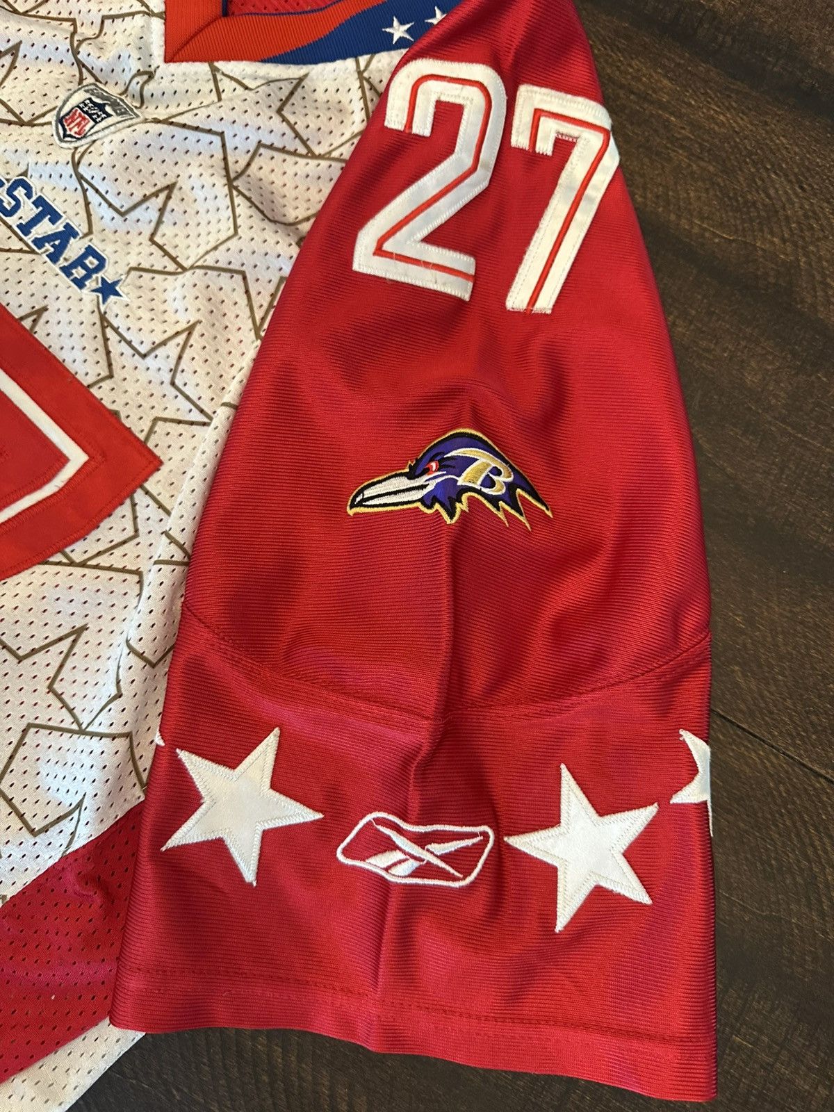 Reebok Reebok Pro Bowl 2010 Ray Rice #27 Auto Jersey Men's Size 50 Size US L / EU 52-54 / 3 - 10 Thumbnail