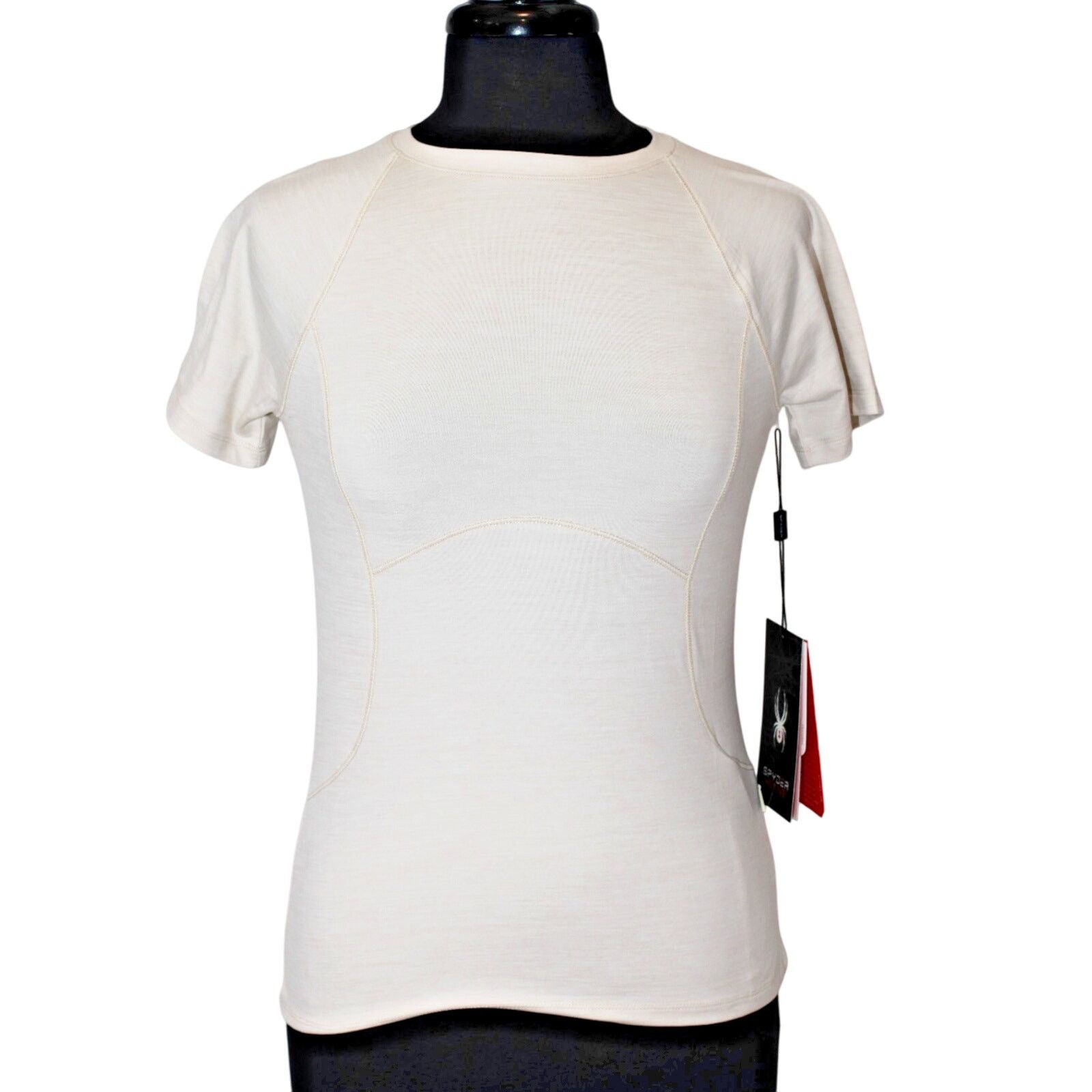 Spyder SPYDER Short Sleeve Performance Ribbed Tee Shirt Size S $48 Size S / US 4 / IT 40 - 1 Thumbnail