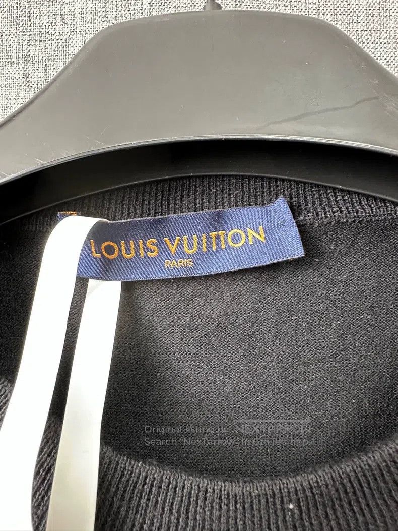 Louis Vuitton Louis Vuitton black sweater Size US M / EU 48-50 / 2 - 3 Thumbnail
