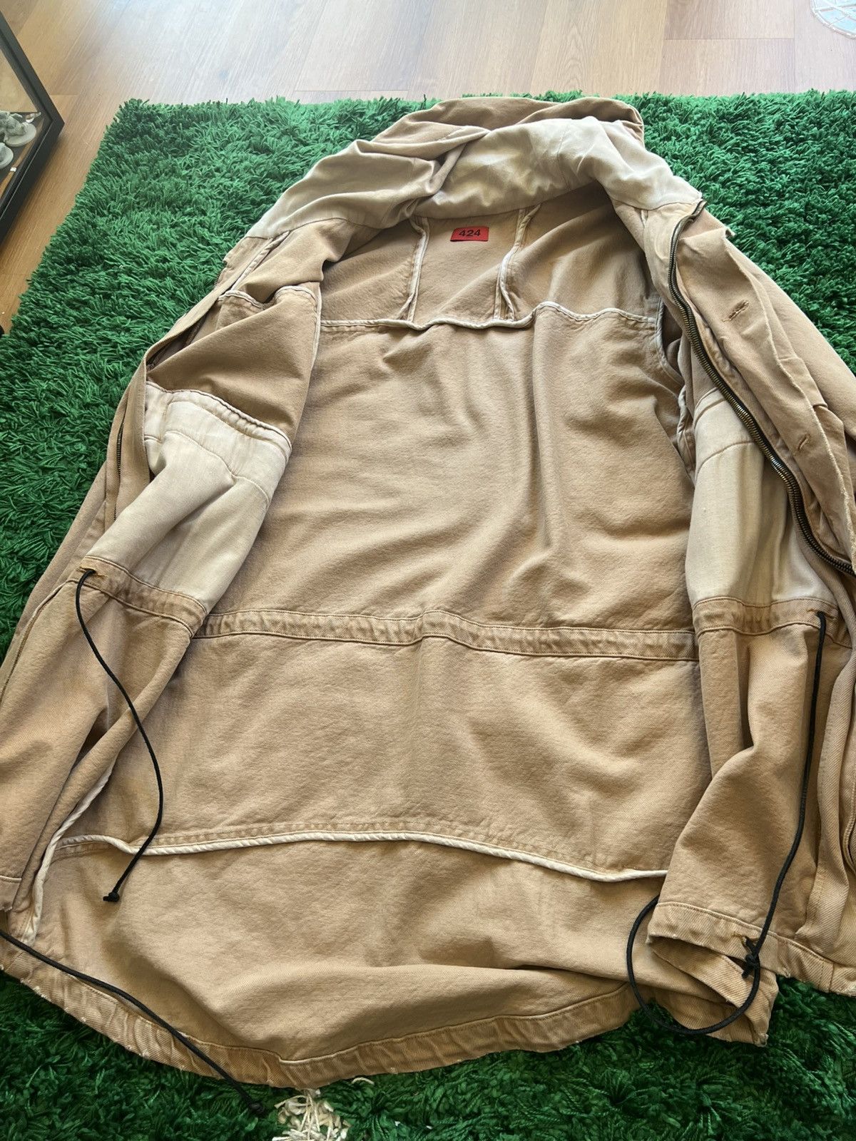 424 424 Fairfax denim parka Size US XL / EU 56 / 4 - 5 Thumbnail