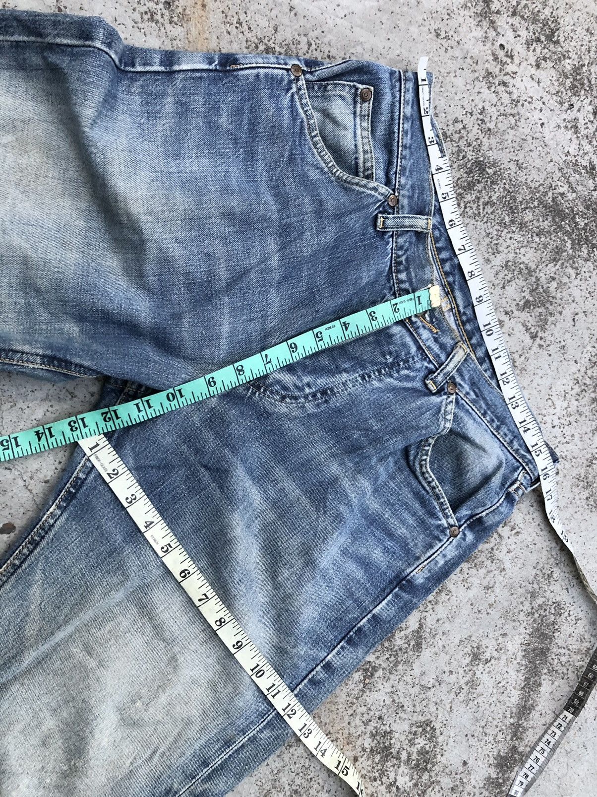 Lee VINTAGE LEE SELVEDGE DISTRESSED DENIM Size US 32 / EU 48 - 10 Thumbnail