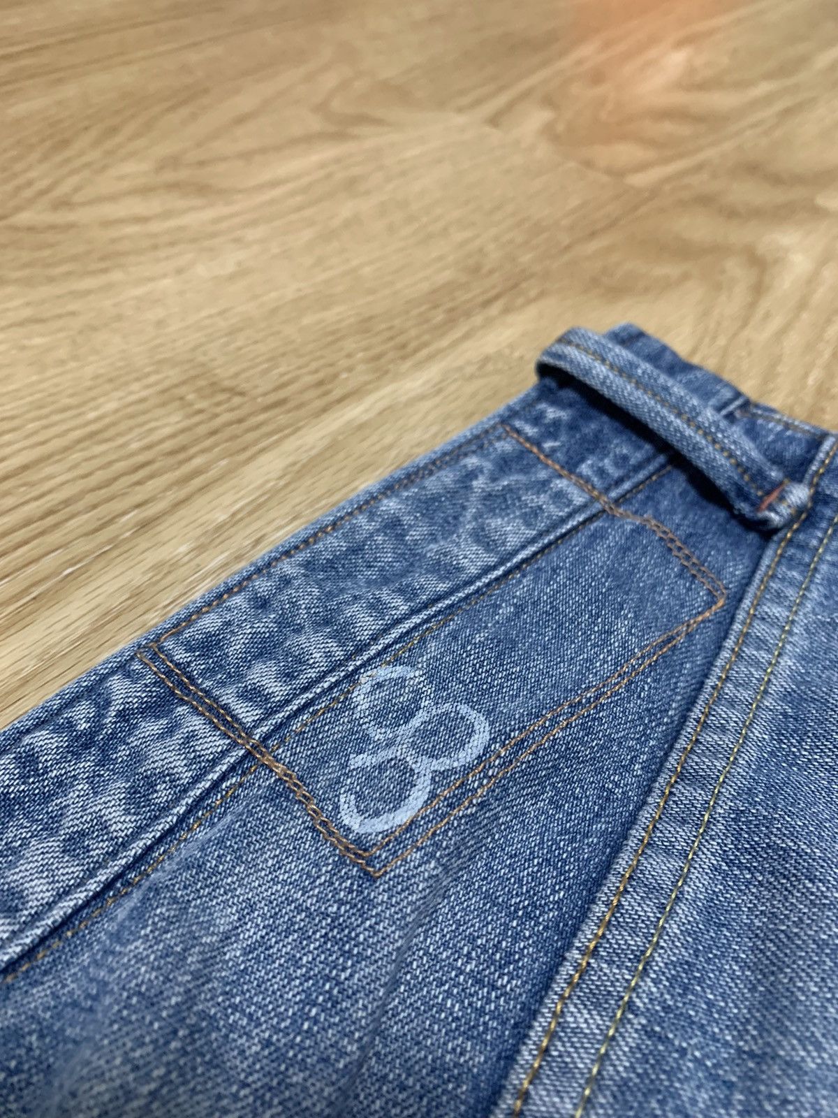 Japanese Brand × Johnbull × Salvage Johnbull Selvedge 1 side Denim Pants Size US 35 - 6 Thumbnail