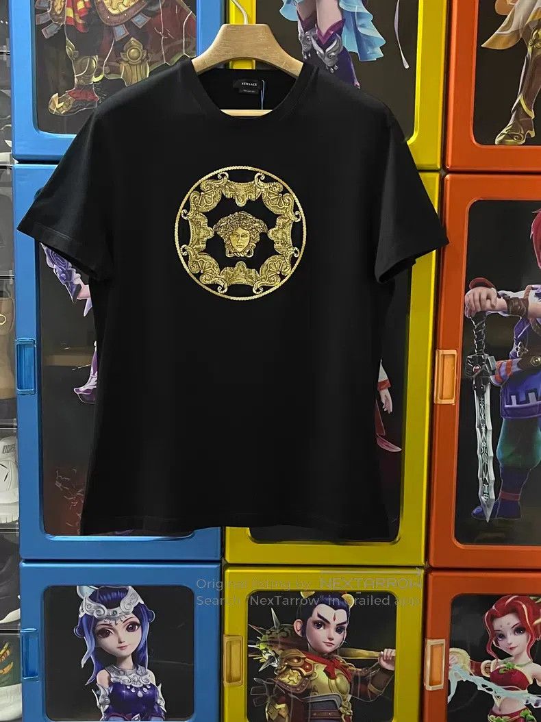 Versace Versace Embroidered T-shirt Size US XL / EU 56 / 4 - 1 Thumbnail
