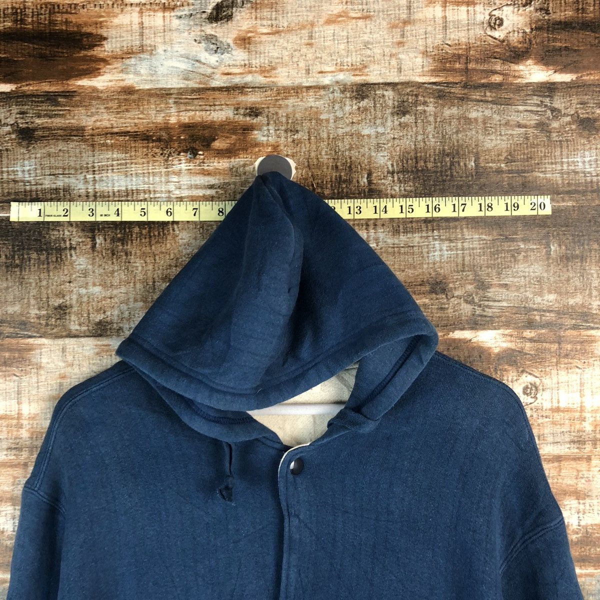 Indigo HR Market indigo sweater vintage hoodie #A1937 Size US L / EU 52-54 / 3 - 4 Thumbnail