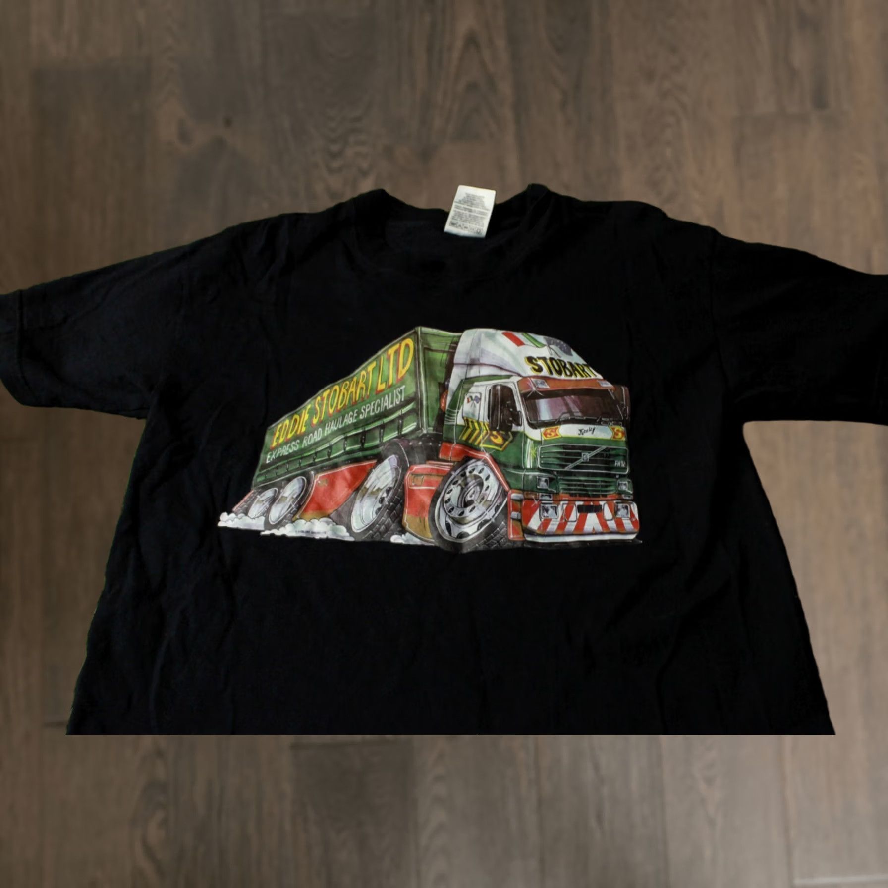 Vintage Eddie Stobart Ltd 2001 Vintage Rare Men Shirt Jersey Tee Screen Stars Size US M / EU 48-50 / 2 - 1 Thumbnail