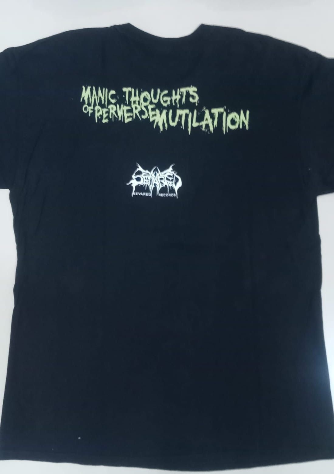 Band Tees Gortuary Manic Thoughts of Perverse Mutilation brutal death Size US L / EU 52-54 / 3 - 2 Thumbnail