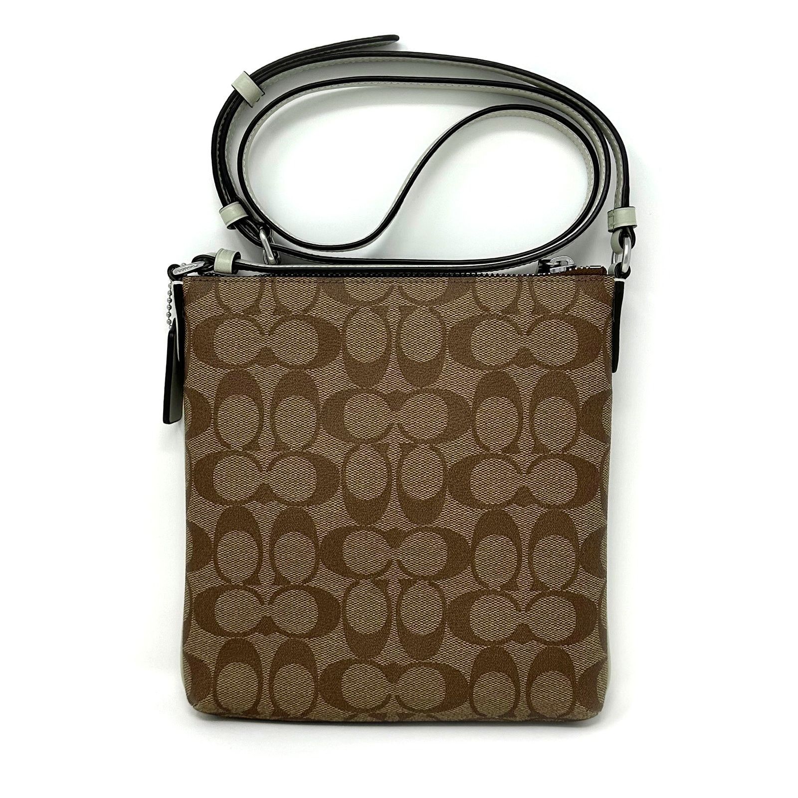 Coach Coach Mini Rowan File Bag Signature Canvas Khaki Sage CF340 Size ONE SIZE - 2 Thumbnail