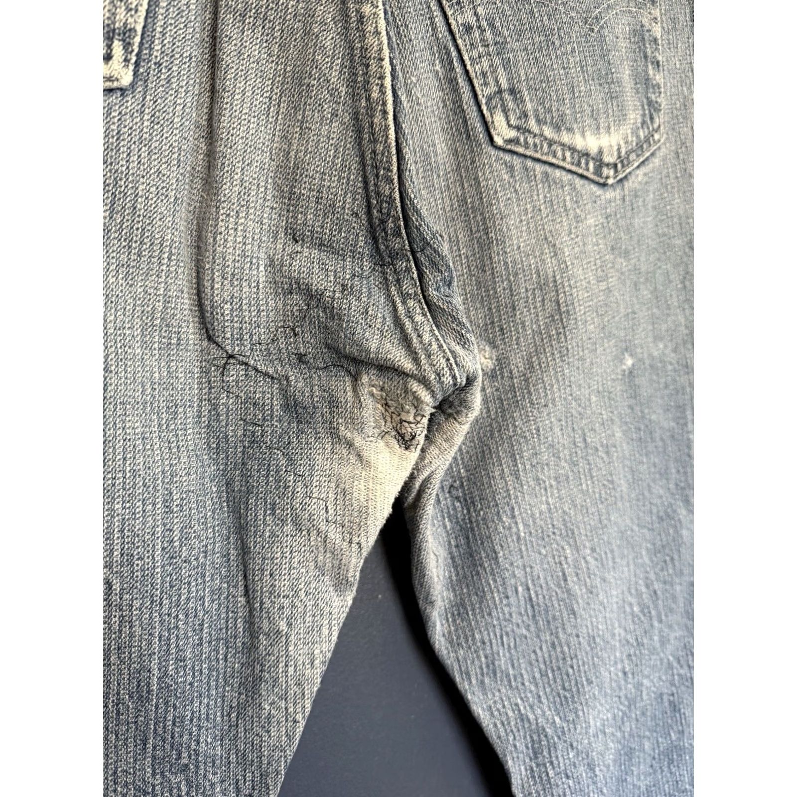 Levi's VINTAGE Levi's 501 Jeans Denim Pants Button Fly Size 34/30 USA Made Men Blue 80s Straight Jeans Womens Mens Size US 34 / EU 50 - 5 Thumbnail