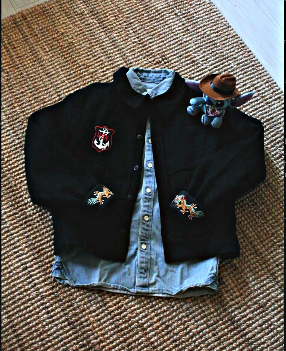 Other Vintage Hand-made Sukajan Souvenir Jacket 100% Wool Size US S / EU 44-46 / 1 - 3 Thumbnail