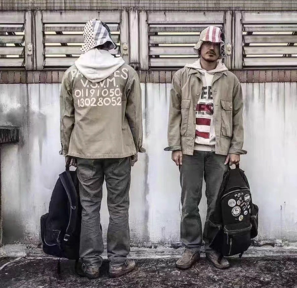 Visvim VISVIM JUMBO HOODIE P.O COLLAGE 19SS Flag print hoodie Size US M / EU 48-50 / 2 - 5 Thumbnail