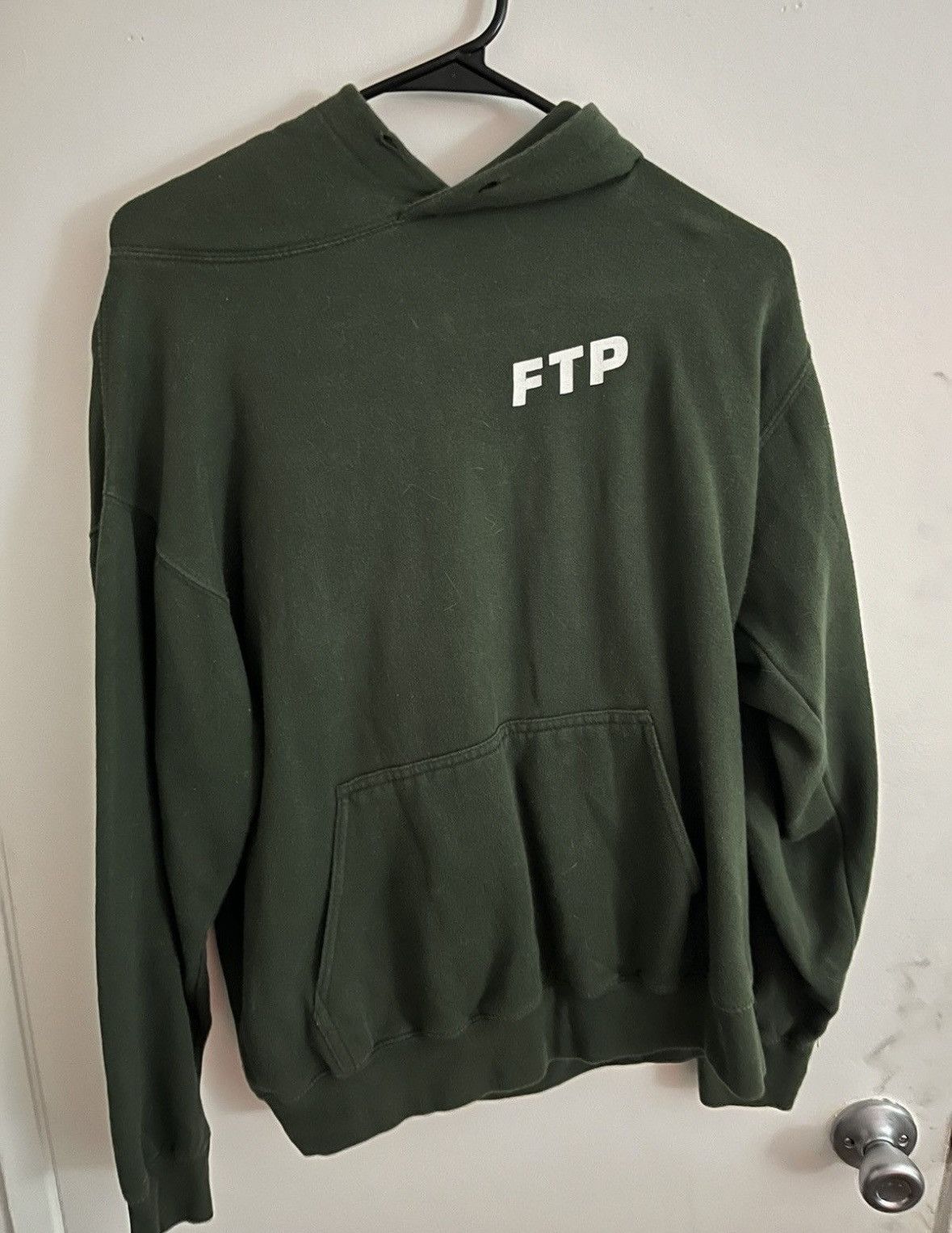 Fuck The Population OG Green FTP Logo Pullover Hoodie Size US M / EU 48-50 / 2 - 4 Thumbnail